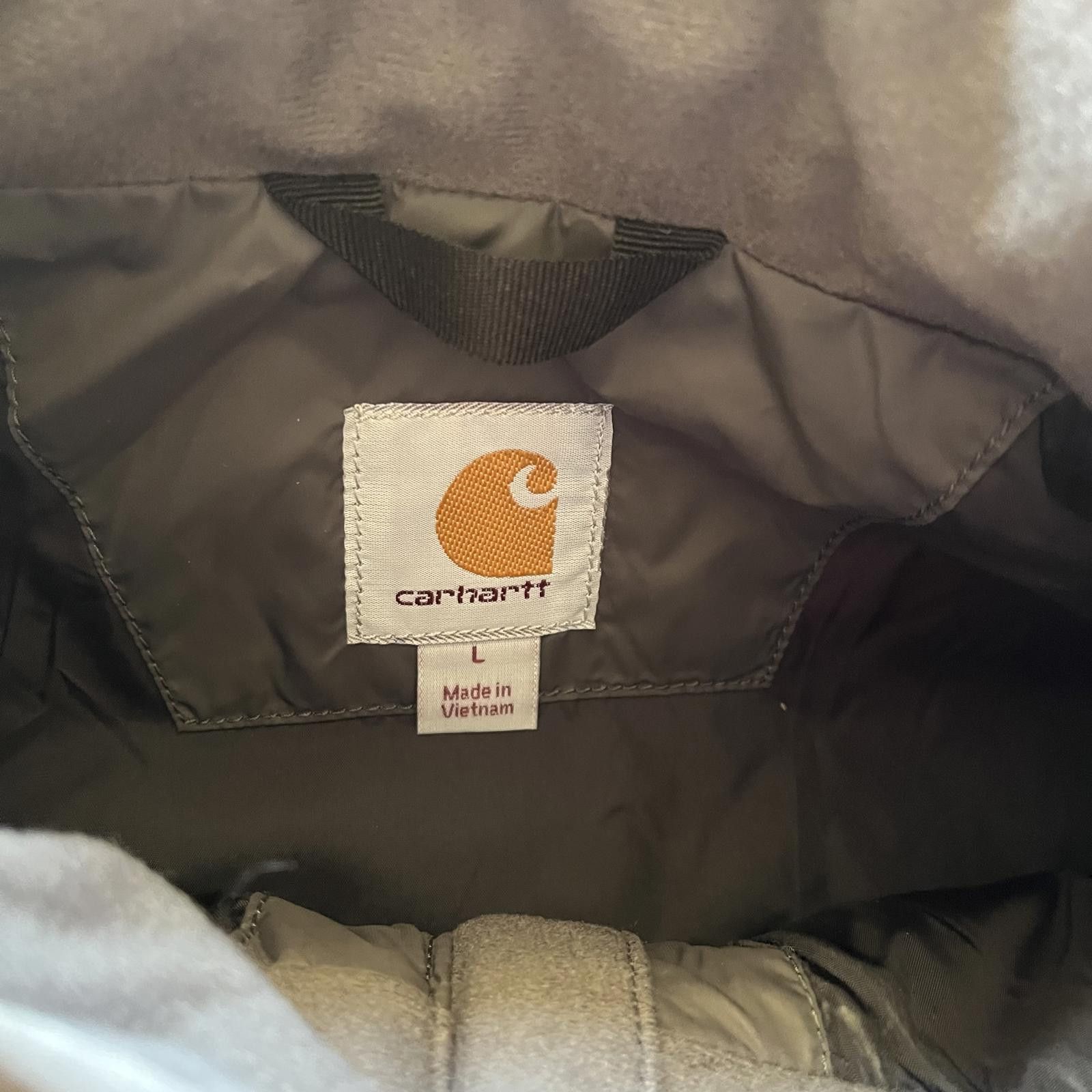Carhartt Carhartt Dark Gray Insulated Quilted Men’s Large Vest Size US L / EU 52-54 / 3 - 4 Thumbnail