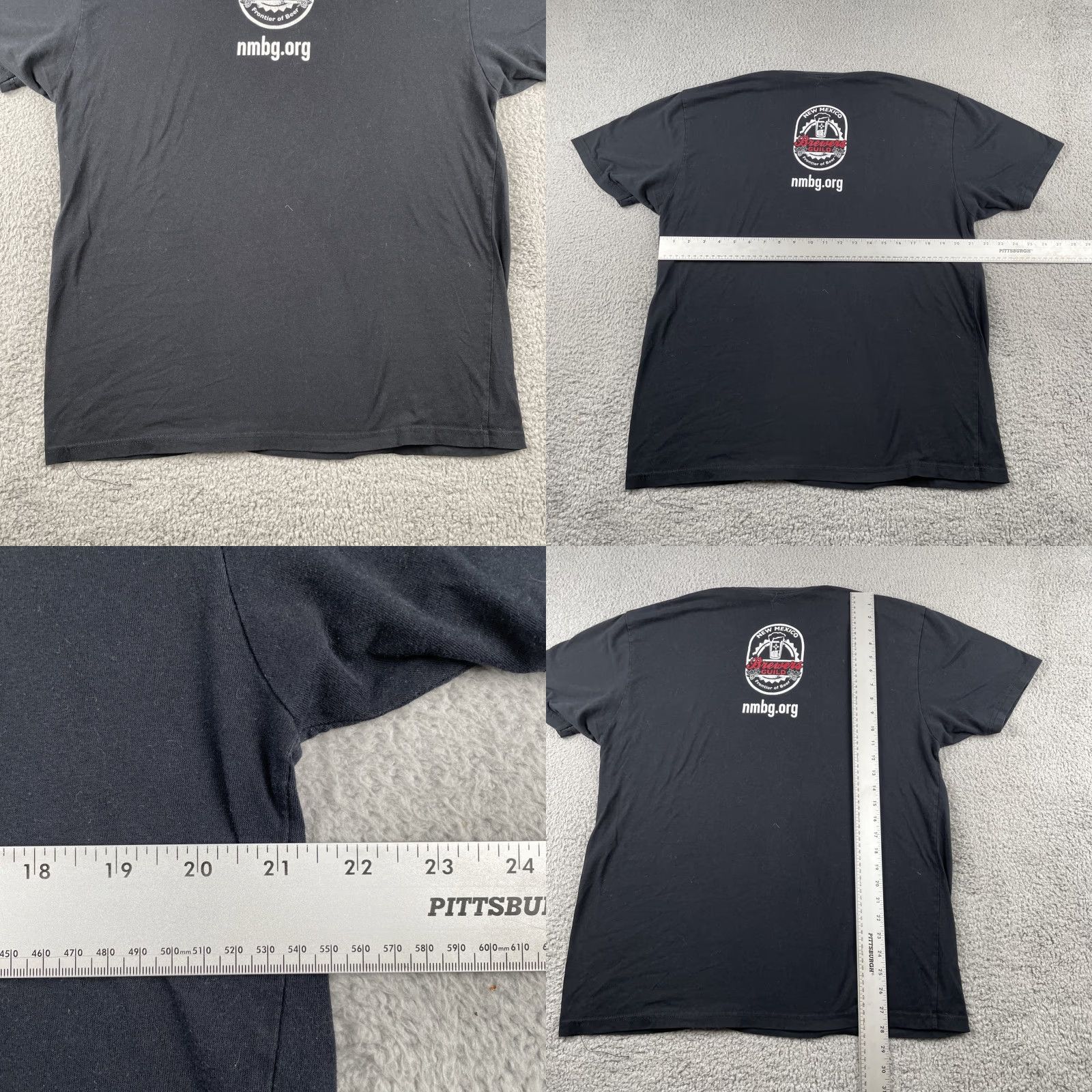 Vintage New Mexico Brewers Guild 2018 IPA Challenge Shirt Black Mens Large Beer Tee Size US L / EU 52-54 / 3 - 8 Thumbnail