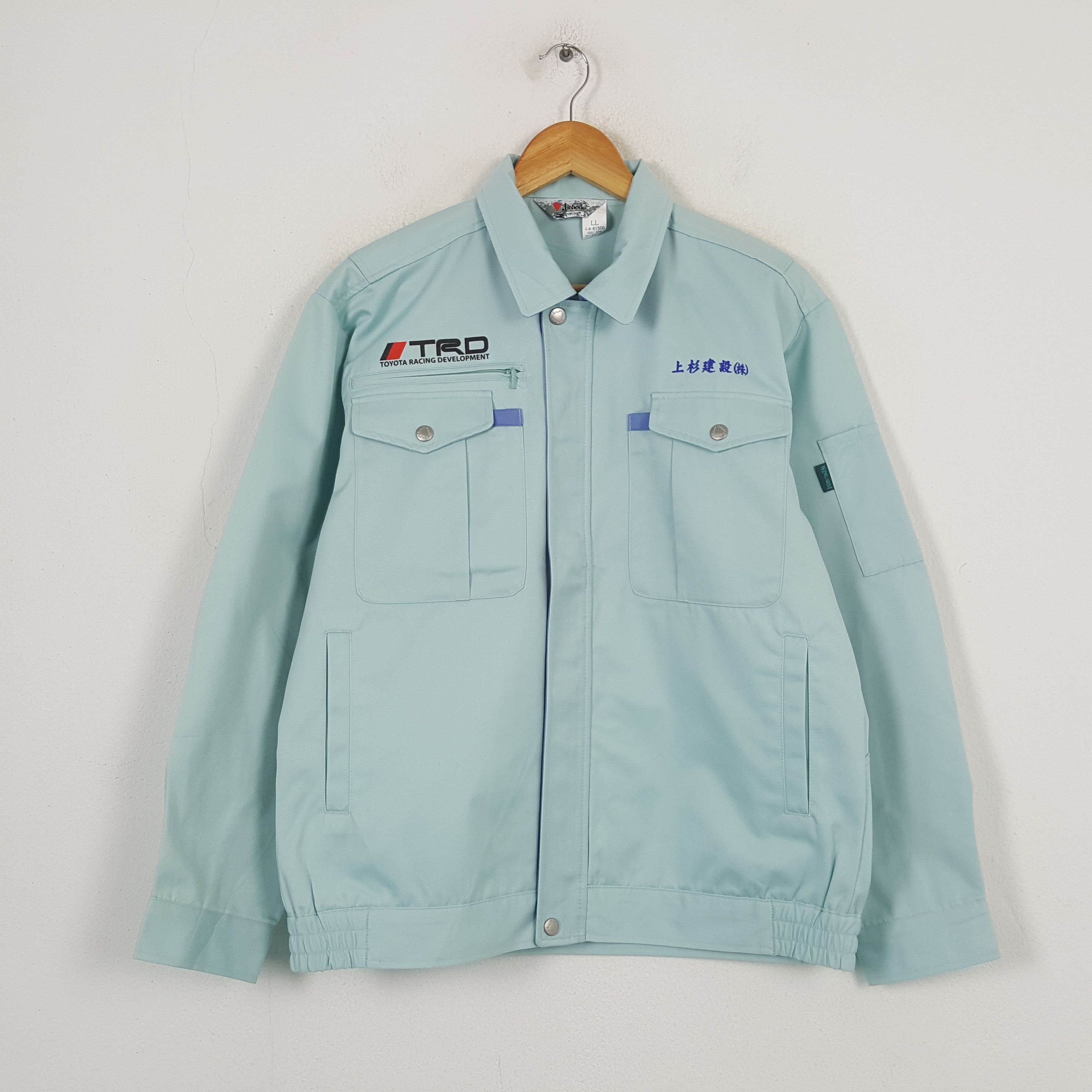 Japanese Brand × Vintage Vintage TOYOTA TRD RACING Japan Racing Custom Jacket C289N28 Size US M / EU 48-50 / 2 - 3 Thumbnail