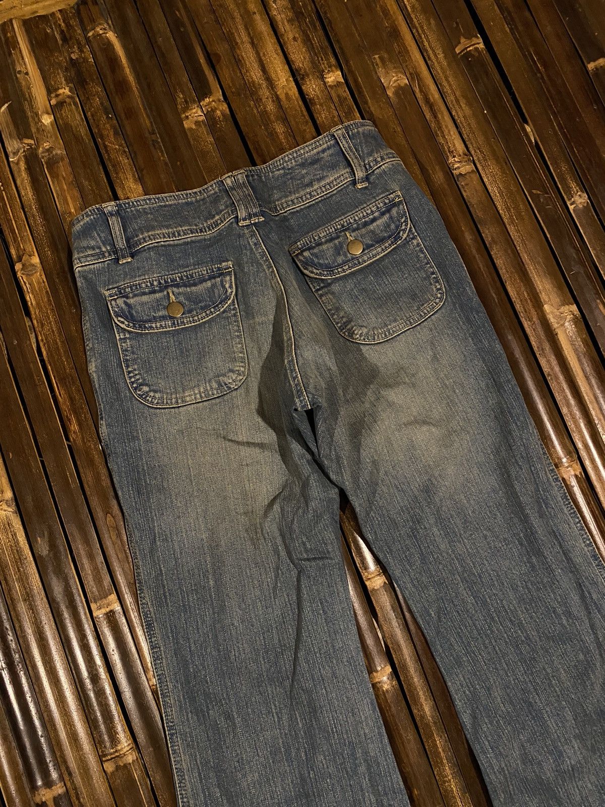 Hysteric Glamour Y2K TIPSTER VINTAGE FLARE BOOTCUT JEANS Size US 30 / EU 46 - 4 Thumbnail