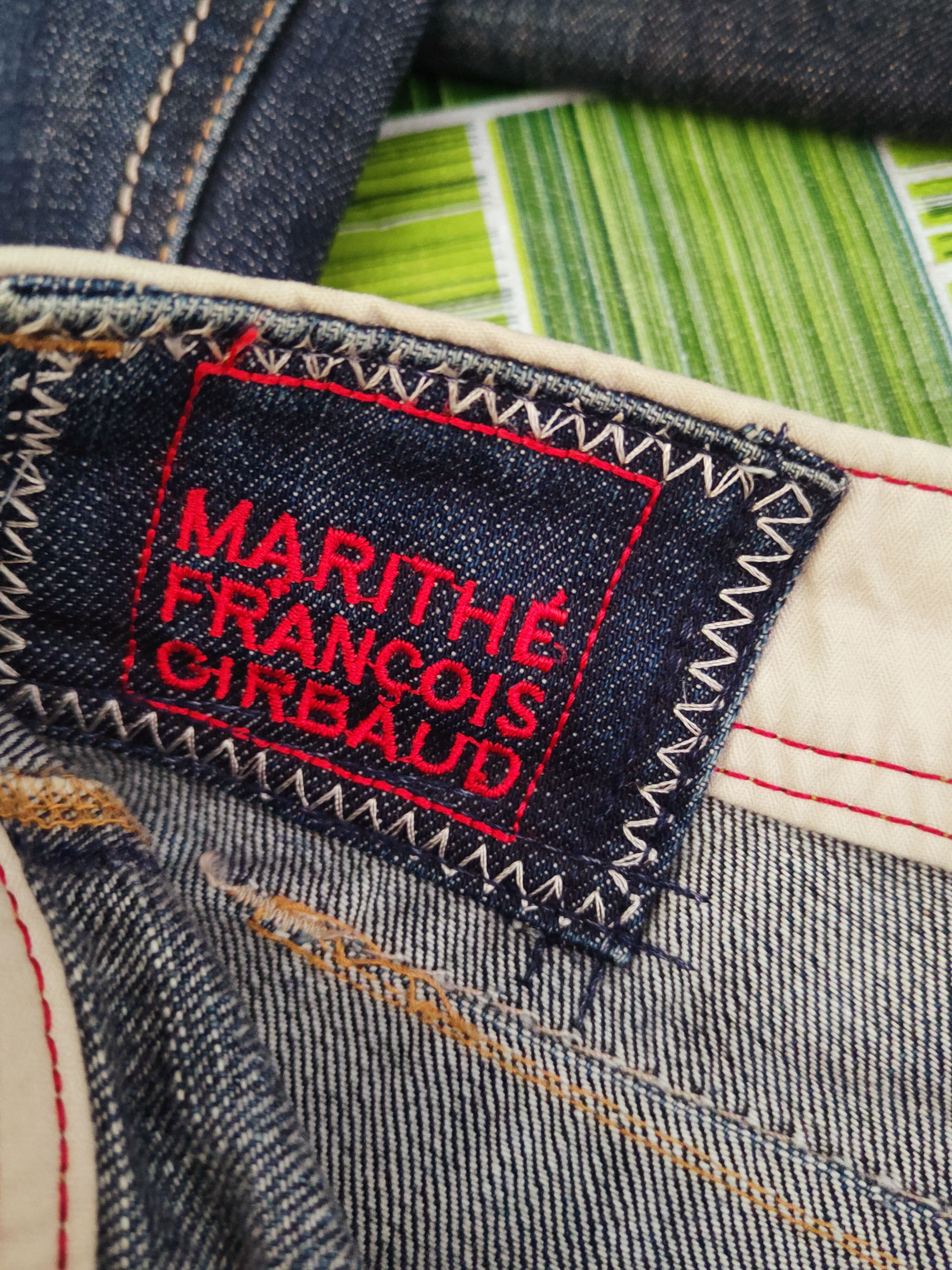 Marithe + Francois Girbaud Marithe Francois Girbaud Blue Distressed Ripped Jeans #S2671 Size US 34 / EU 50 - 18 Thumbnail