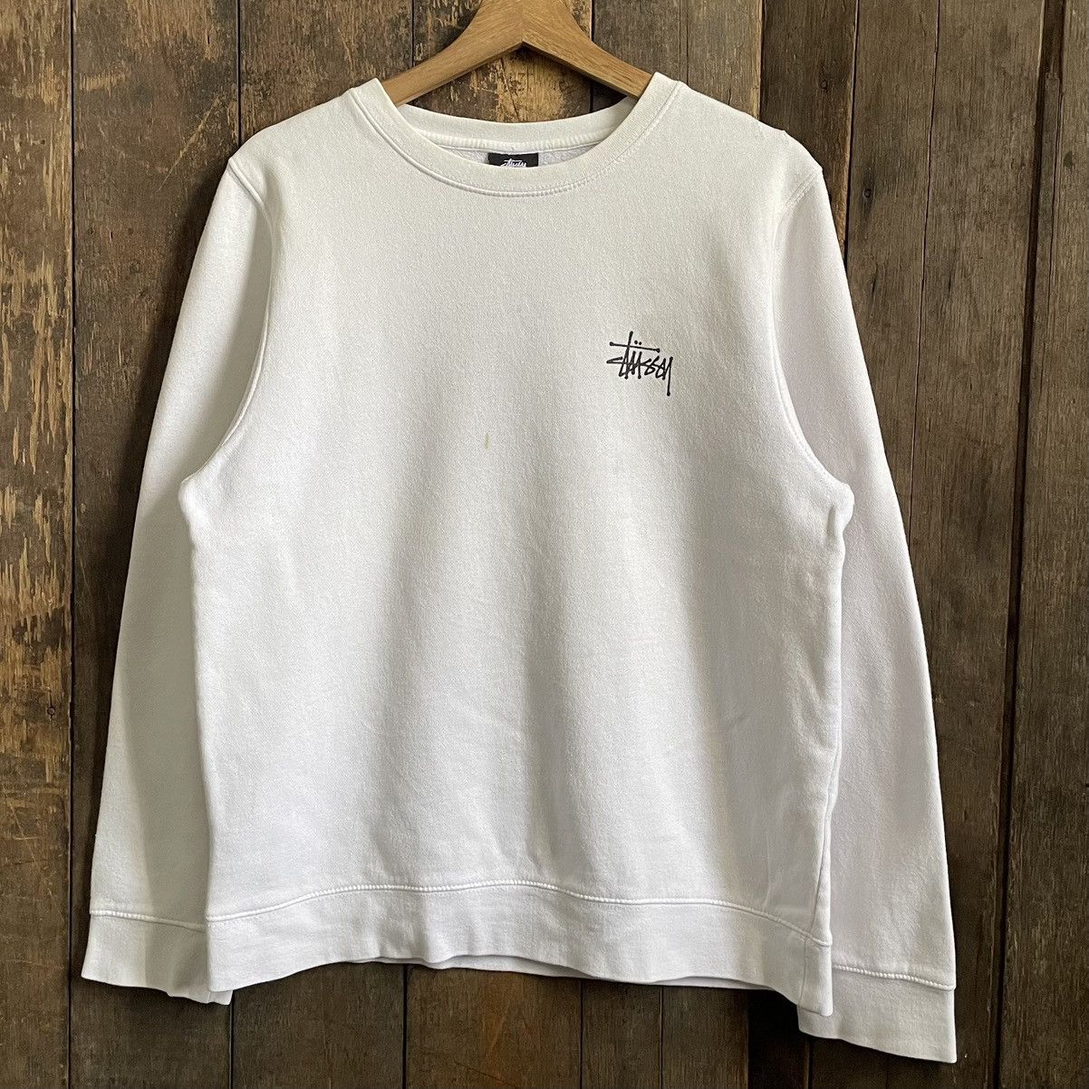 Stussy Stussy Big Logo Crewneck Sweatshirt Size US S / EU 44-46 / 1 - 2 Thumbnail