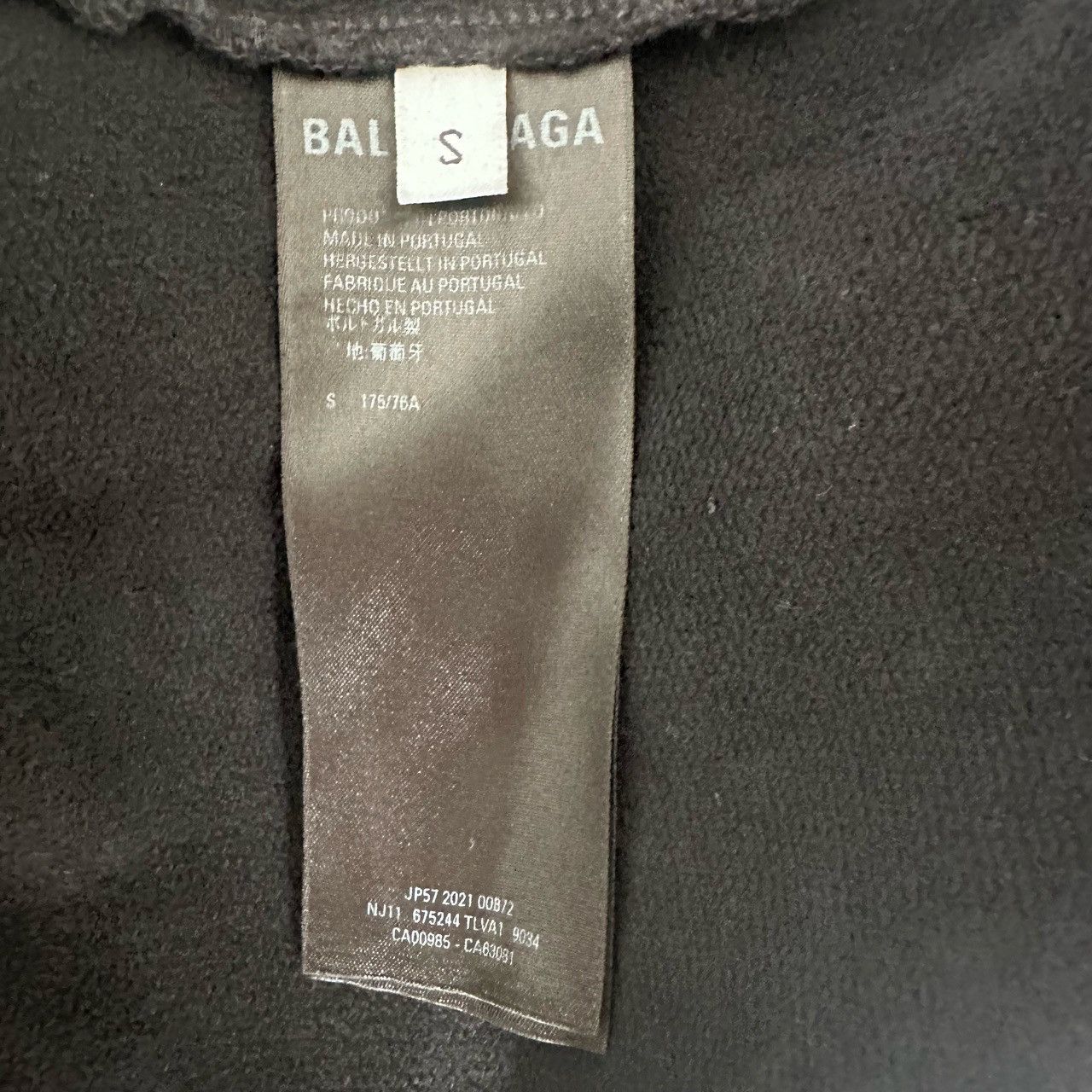 Balenciaga Balenciaga FW21 Sporty B Washed Black Pant Size US 32 / EU 48 - 7 Thumbnail