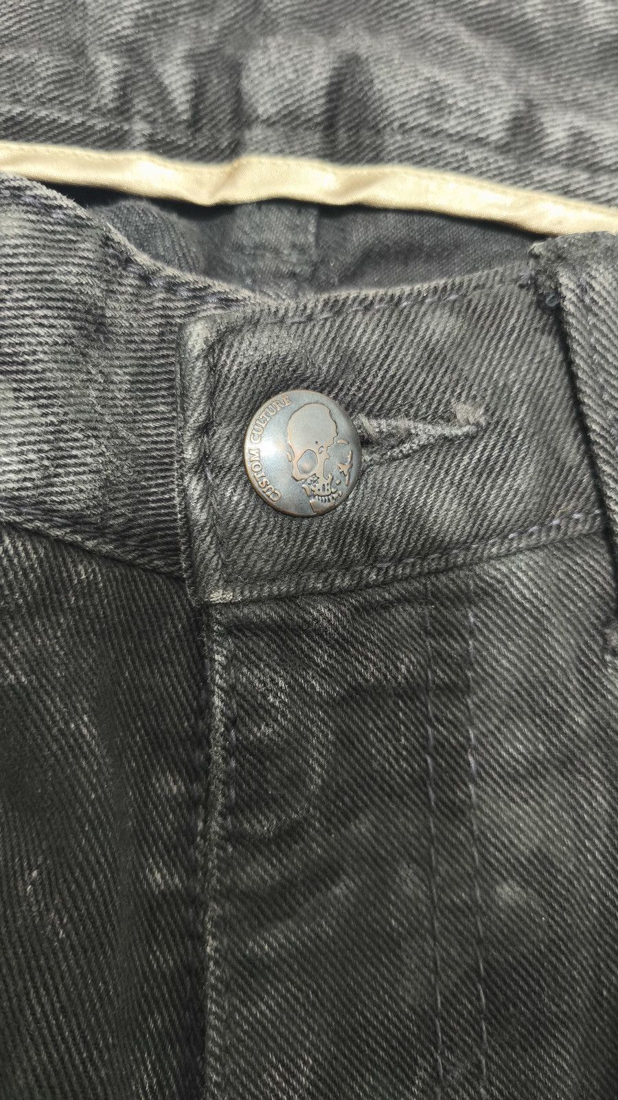 Japanese Brand Jeans Denim Custom Culture Y2K Black Camo Size US 40 / EU 56 - 4 Thumbnail