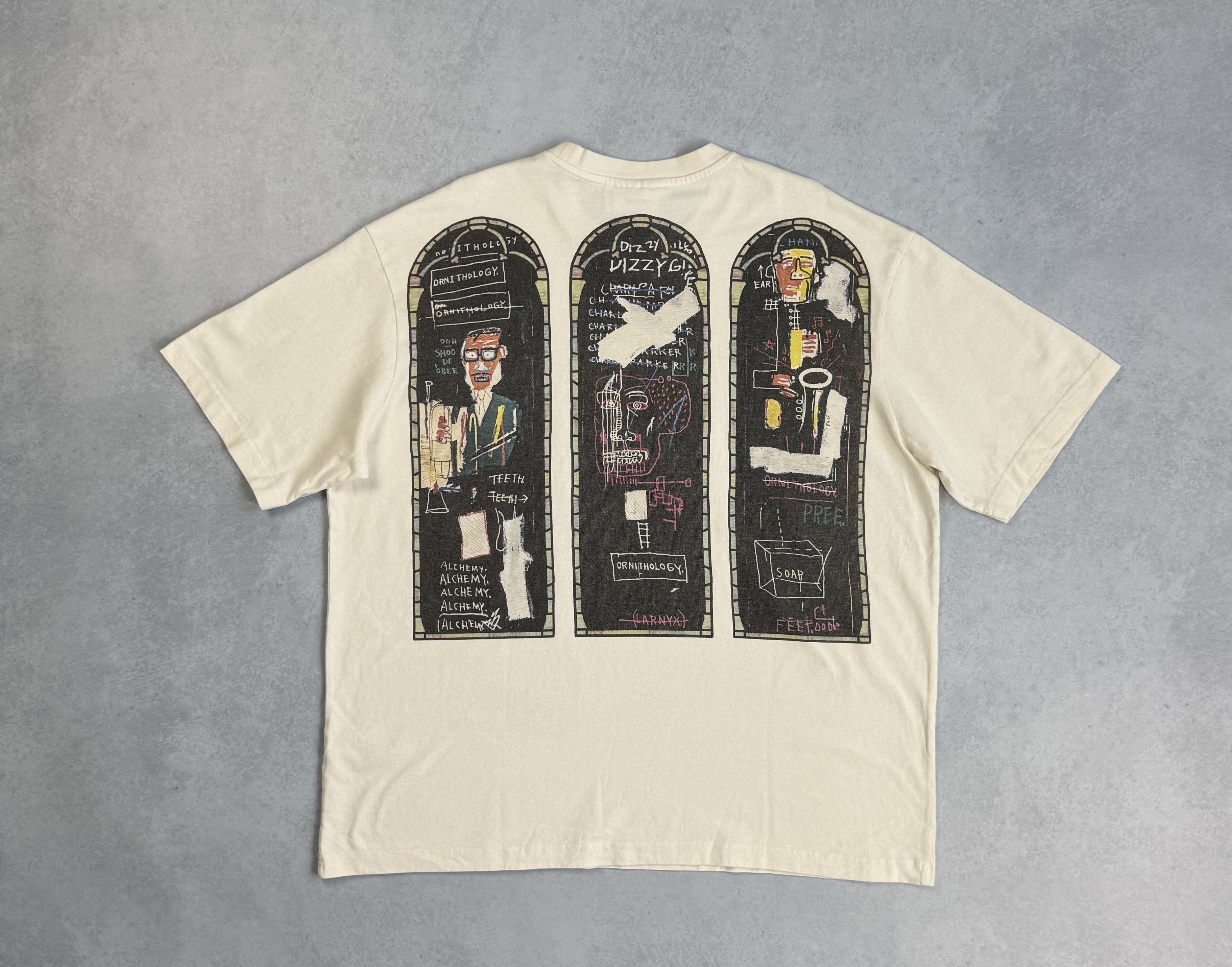 H&M × Jean-Michel Basquiat × Who Decides War WHO DECIDES WAR x EV BRAVADO TELA D'AMORE X BASQUIAT x H&M Size US M / EU 48-50 / 2 - 2 Thumbnail
