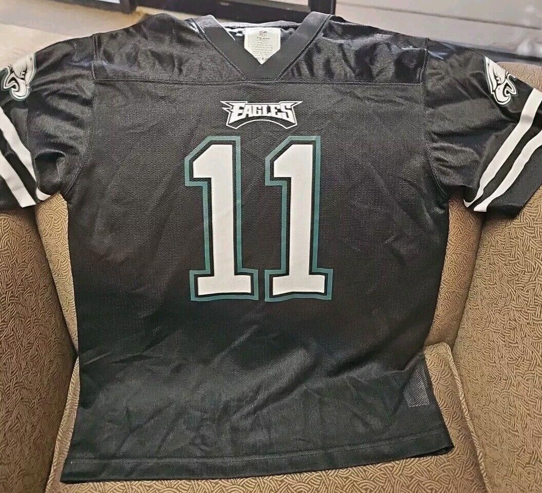 Nike NWT Carson Wentz Eagles Authentic Youth L Alternate Black Size ONE SIZE - 1 Thumbnail