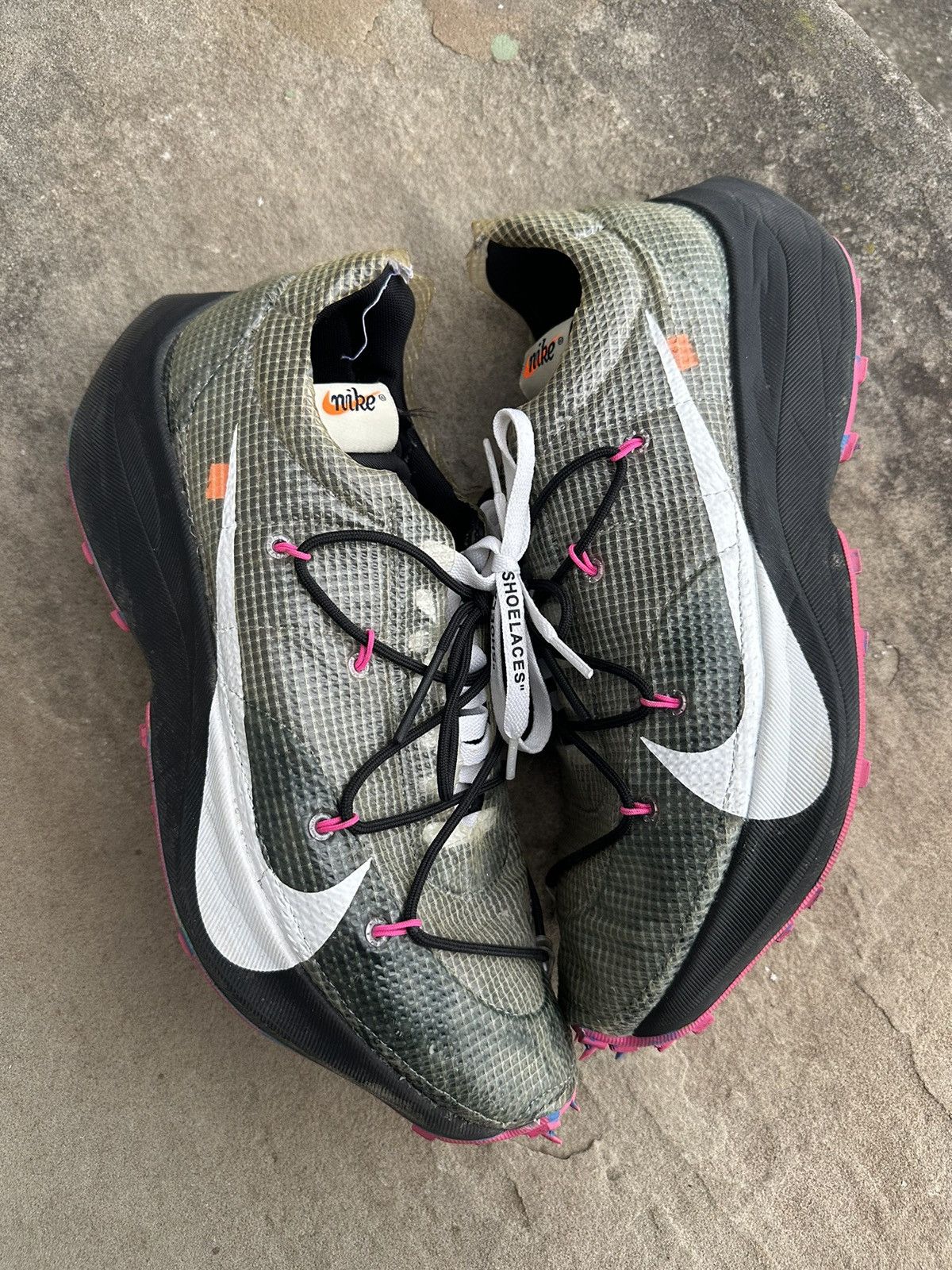 Nike Off-White Vapor Street Laser Fuchsia size 13