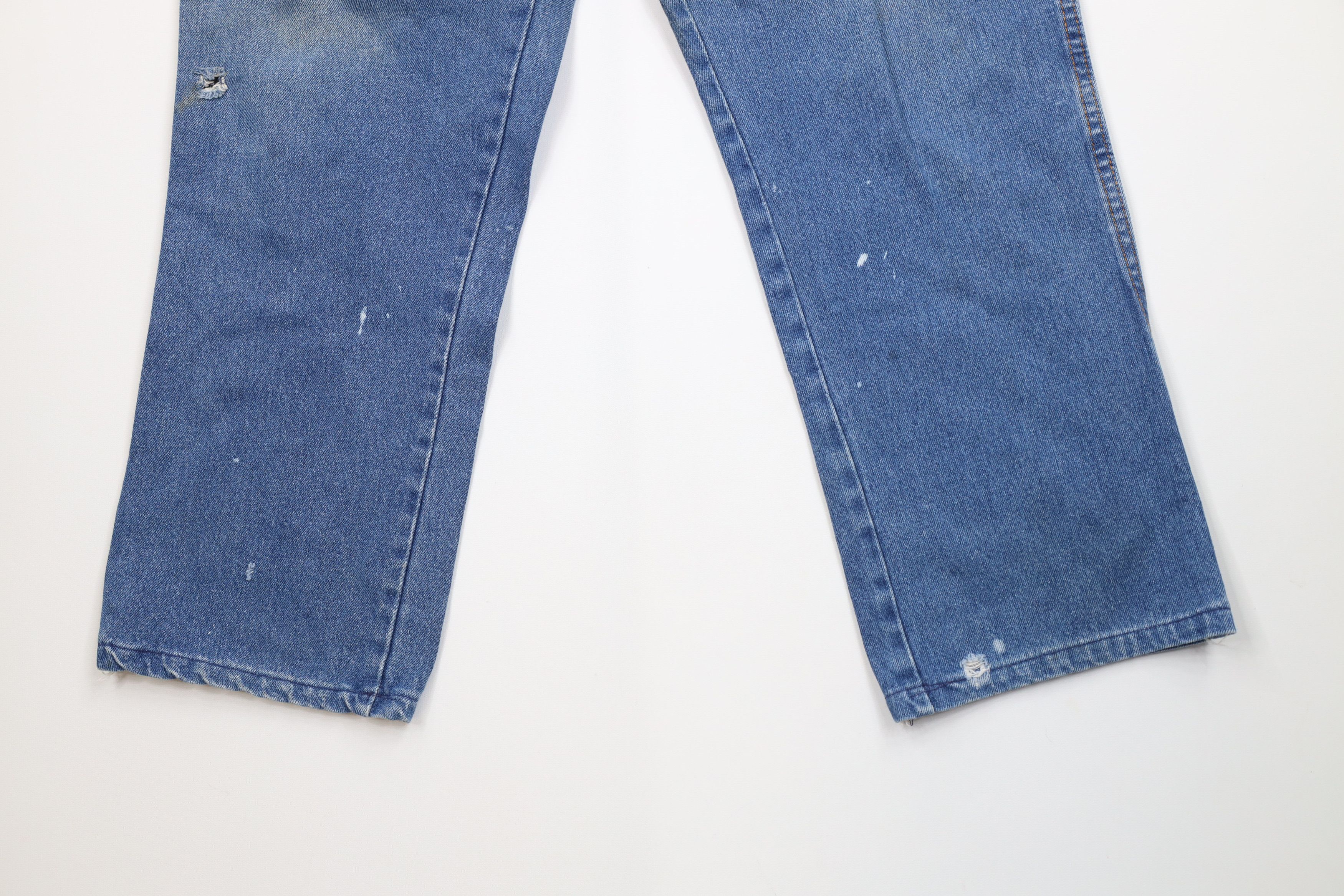 Dickies Vintage 70s Dickies Branders Straight Leg Denim Jeans USA Size US 36 / EU 52 - 4 Thumbnail