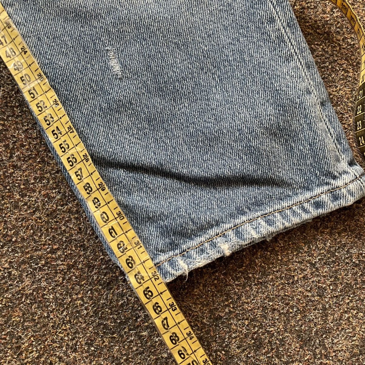 Vintage Vintage Y2K Distressed Baggy Jeans Skate Grunge Graphic 32 Size 32" / US 10 / IT 46 - 6 Thumbnail
