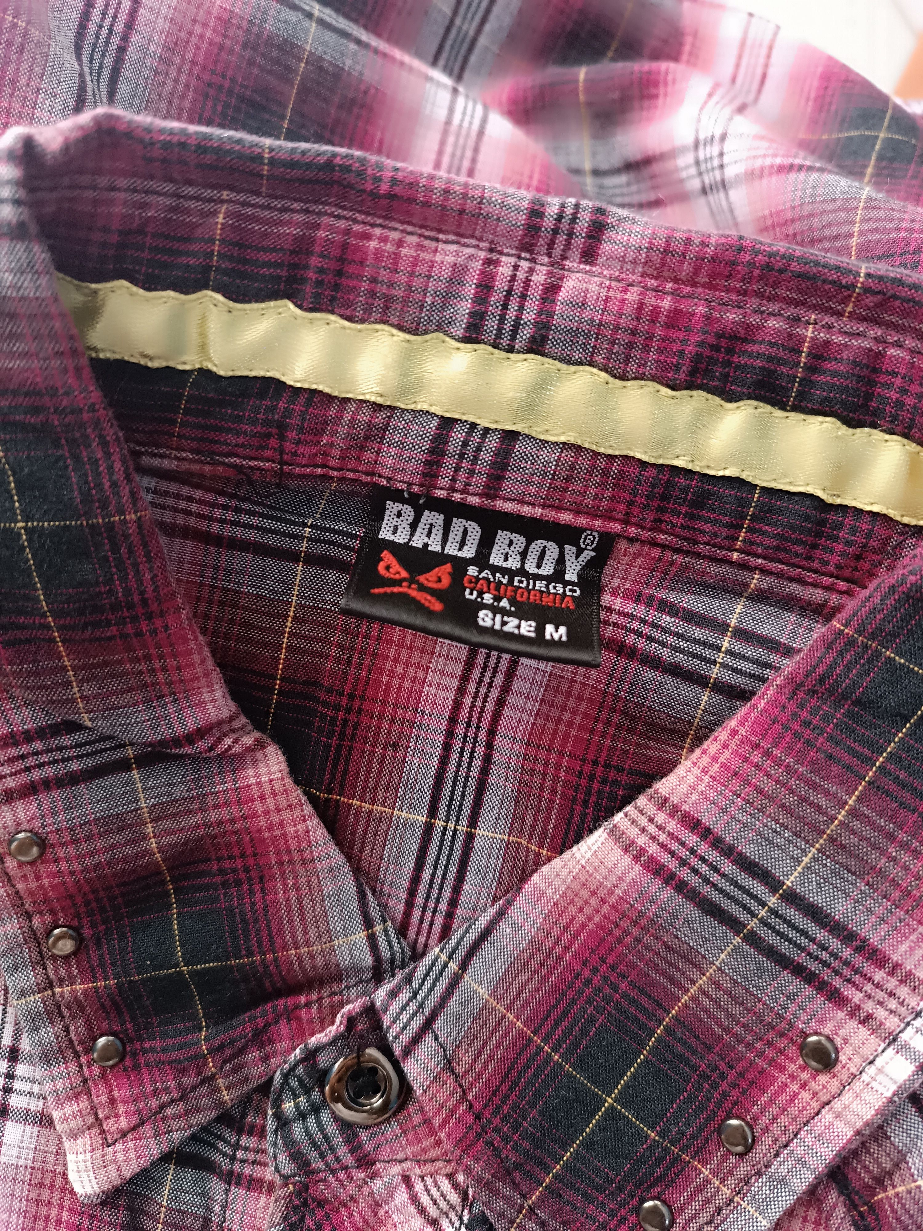 Vintage Vintage Bad Boy Western Shirt Y2K Grunge If Six Style Size US M / EU 48-50 / 2 - 7 Thumbnail