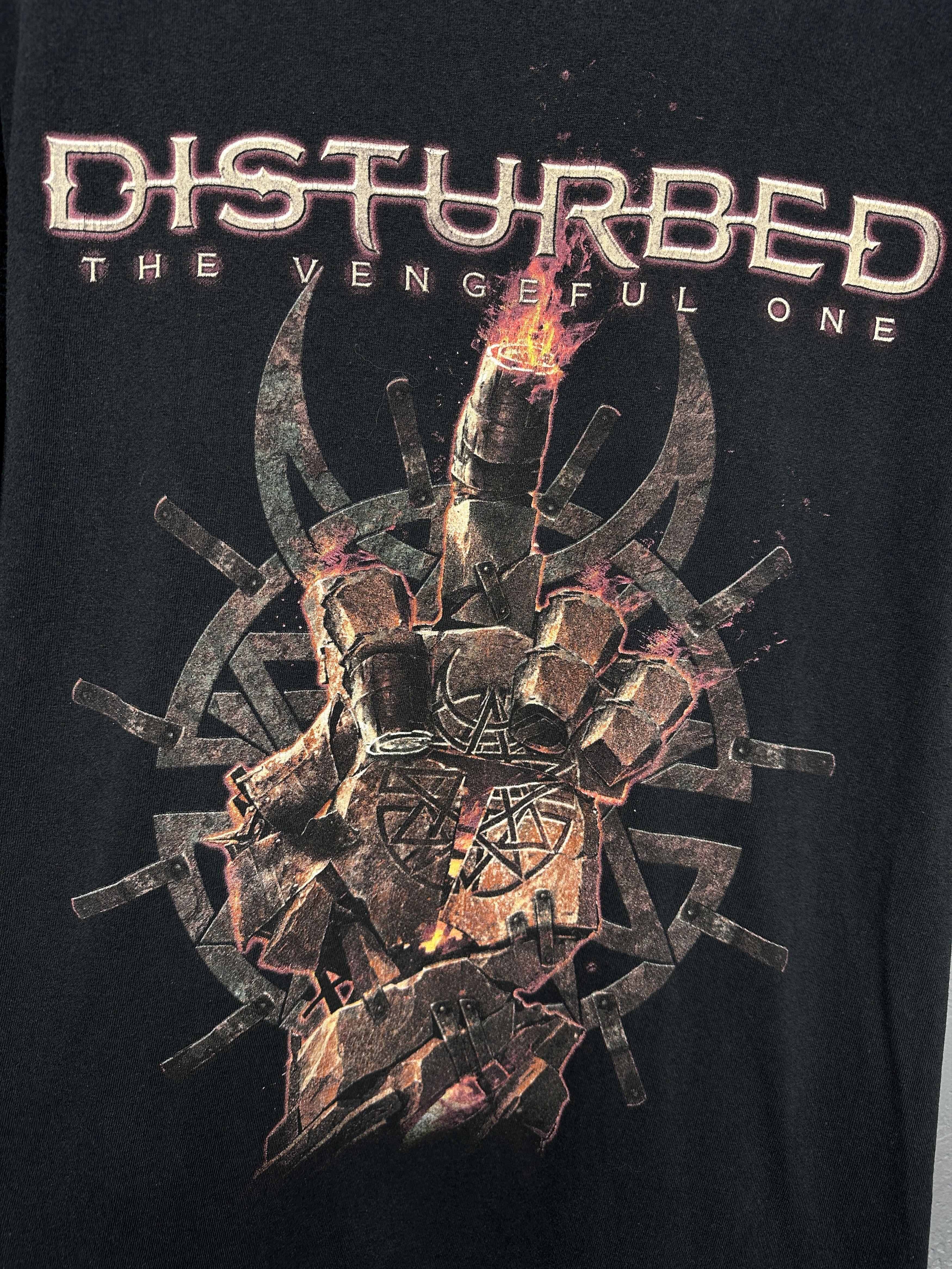 Band Tees Disturbed The Vengeful One Mens Rock Band T-Shirt Size US L / EU 52-54 / 3 - 3 Thumbnail