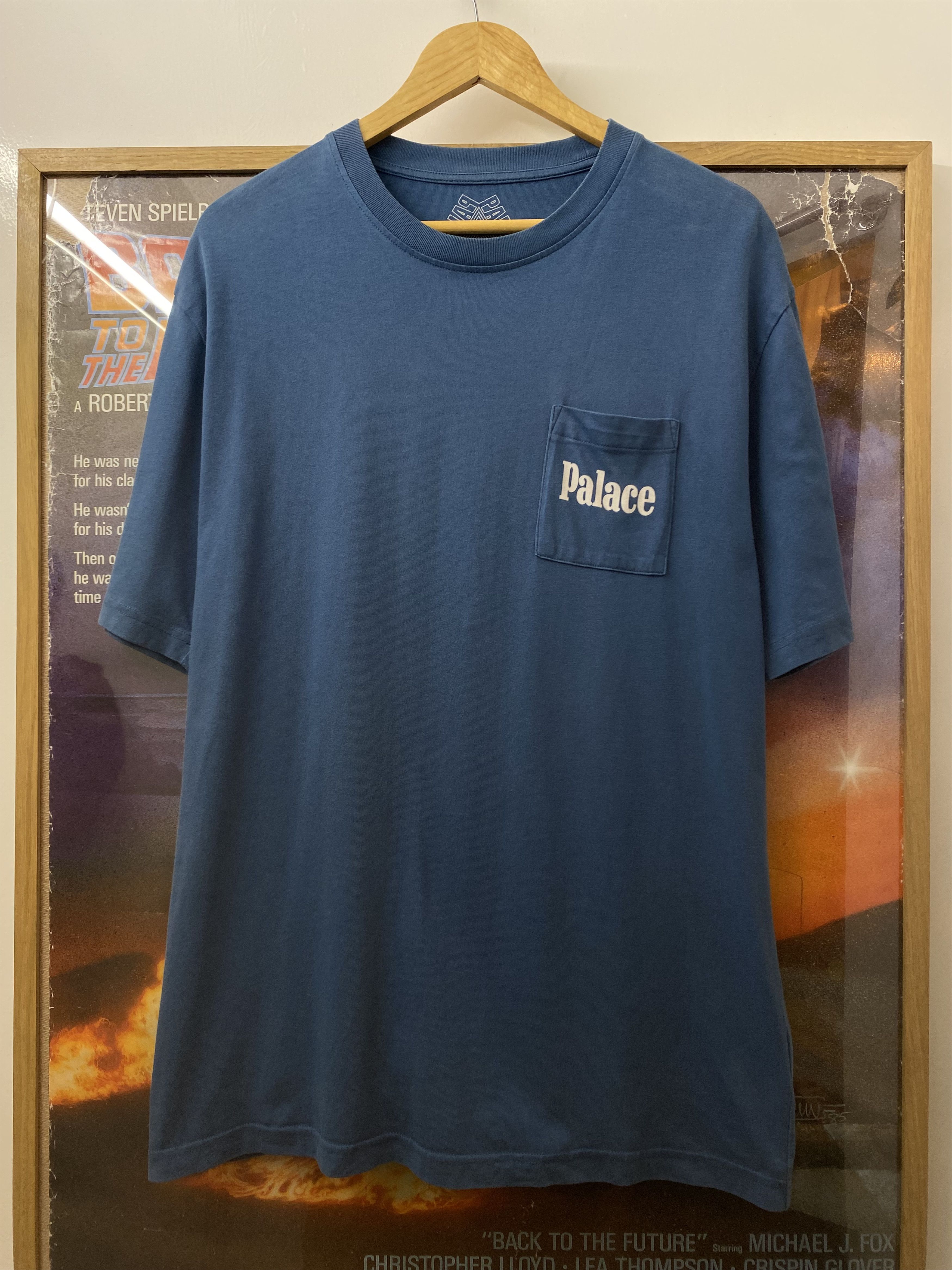 Palace SS2022 Palace Saves Marlboro Man Cowboy Parody Pocket Tee Size US XL / EU 56 / 4 - 2 Thumbnail