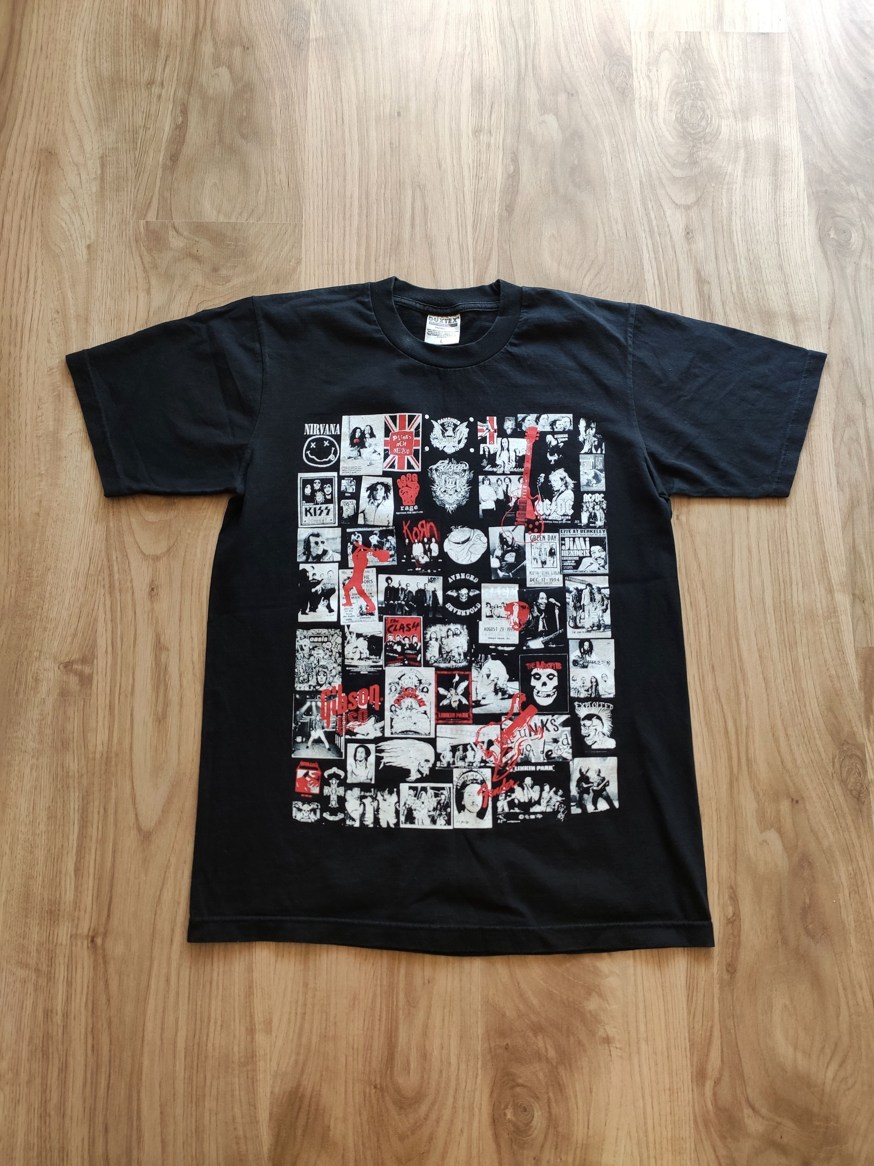 Band Tees × Vintage Rare vintage woodstock rock metal t-shirt 90s 00s Size US M / EU 48-50 / 2 - 1 Thumbnail