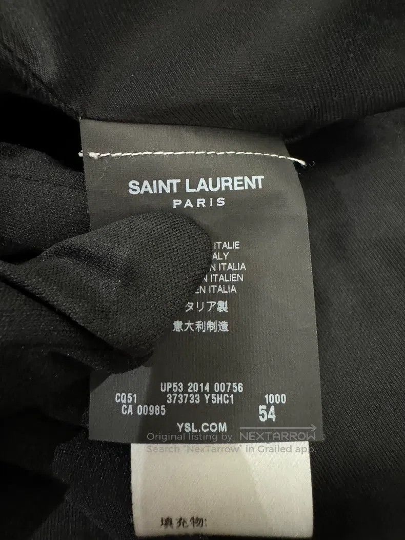 Saint Laurent Paris Saint Laurent Paris Hunting Style Quinn Leather Jacket Size US L / EU 52-54 / 3 - 5 Thumbnail