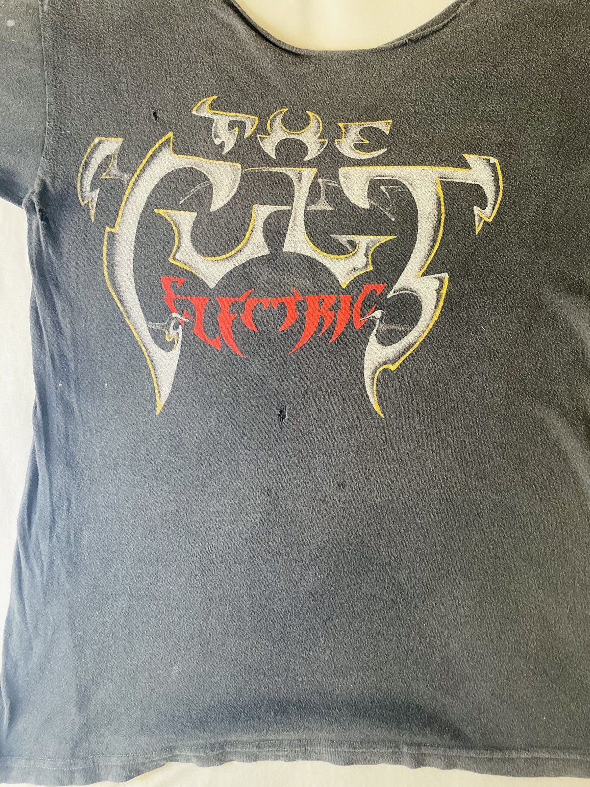 Other Vintage The Cult – Electric Tour T-Shirt 1987 Bandshirt Size US XL / EU 56 / 4 - 4 Thumbnail