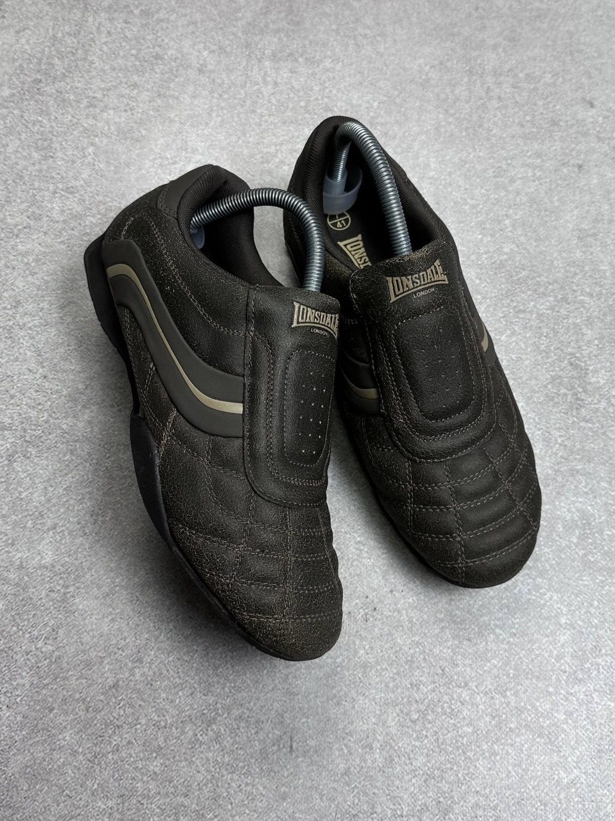 Lonsdale Vintage Lonsdale Low Speedcat Vibe Brown Slipon Sneakers Size US 7 / EU 40 - 2 Thumbnail