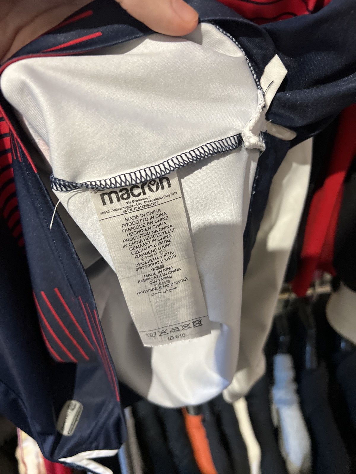 Macron × Vintage 2020/2021 VINTAGE BOLTON WANDERERS AWAY FOOTBALL SHIRT Size US S / EU 44-46 / 1 - 6 Thumbnail