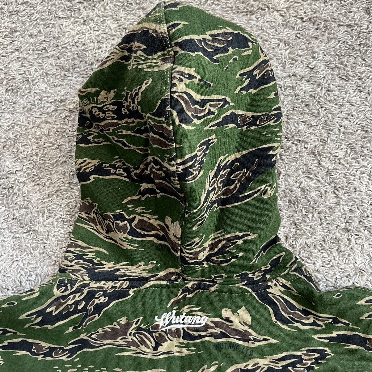 Wu-Tang Clan 🔴Wu-Tang Sweater Size Medium WuTang CREAM Camo Hoodie Zipper Size US M / EU 48-50 / 2 - 7 Thumbnail