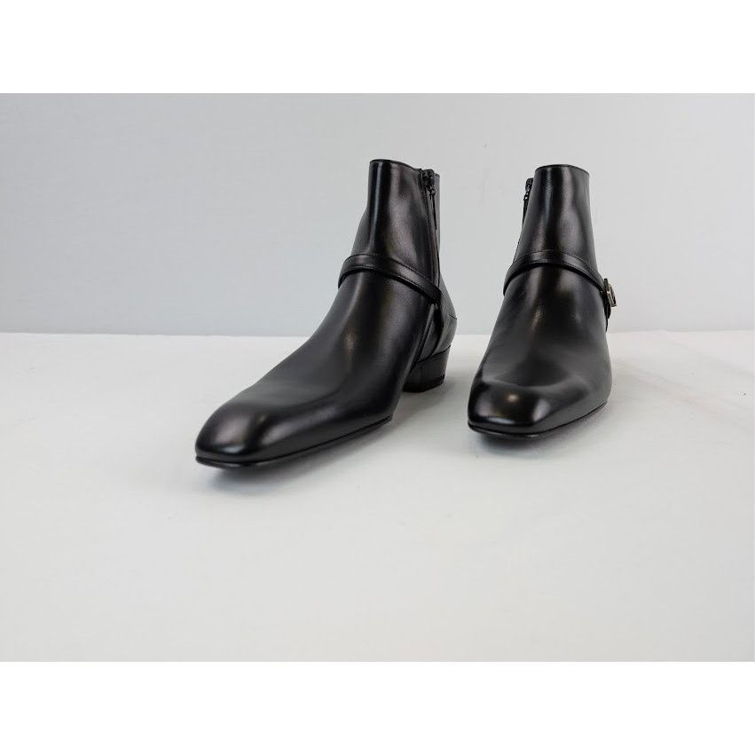 Saint Laurent Paris o1rshd1 Augustin 30 Zipped Boots in Nero Size US 8 / EU 41 - 7 Thumbnail