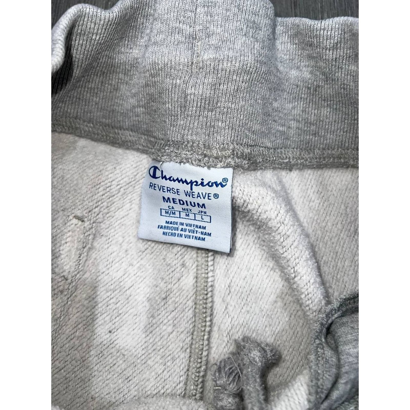 Champion CHAMPION GREY JOGGER SWEATPANTS Y2K Medium A003250 Size US 32 / EU 48 - 7 Thumbnail