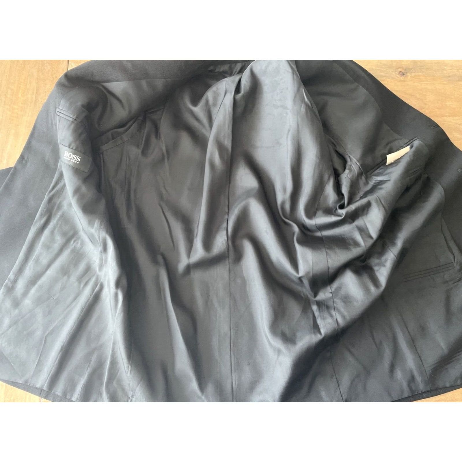 Hugo Boss HUGO BOSS Black Einstein Sport Jacket Blazer Mens Size 42R Luxury Designer Size 42R - 5 Thumbnail