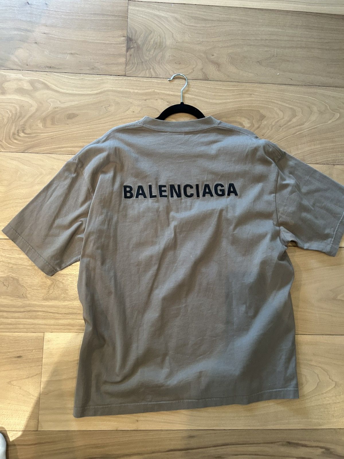 Balenciaga Balenciaga Embroidered Brown Shirt Size US L / EU 52-54 / 3 - 2 Thumbnail