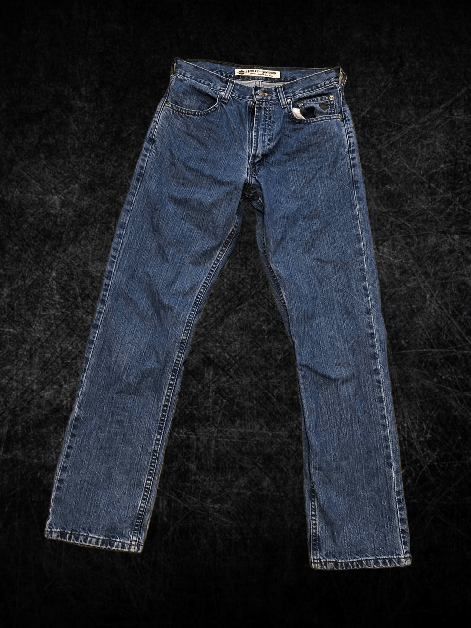 Harley Davidson Harley-Davidson Genuine Motor Clothes Blue Denim Jeans Size US 28 / EU 44 - 1 Thumbnail