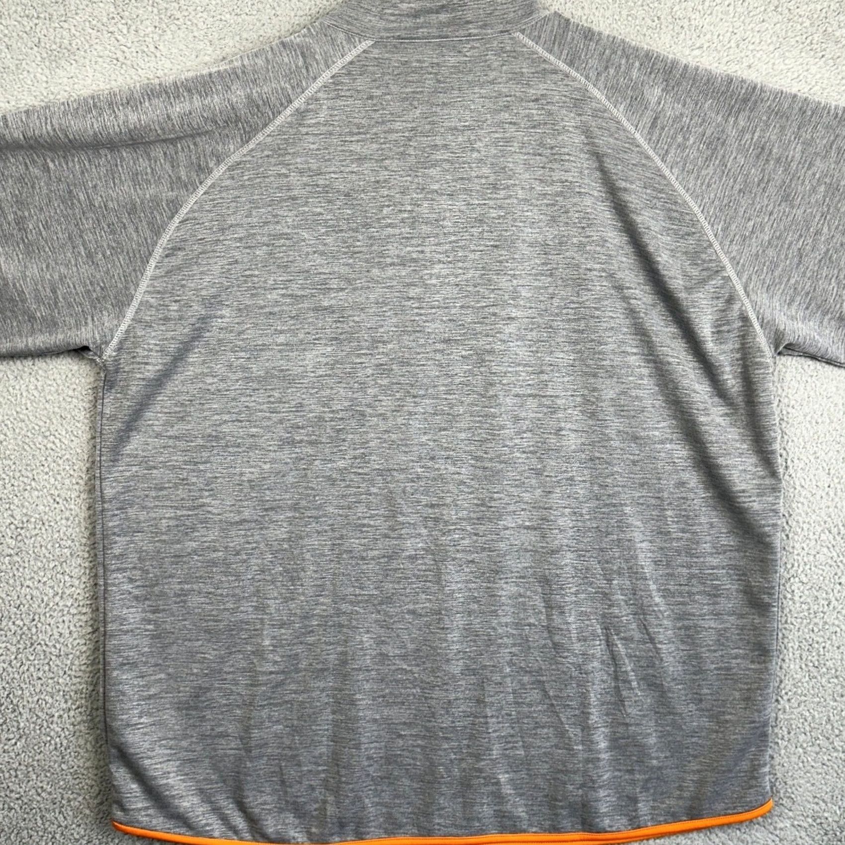 Vintage Tennessee Volunteers Fanatics Jacket Mens 4XLT Gray Quarter Zip Pullover Size US XXL / EU 58 / 5 - 3 Thumbnail