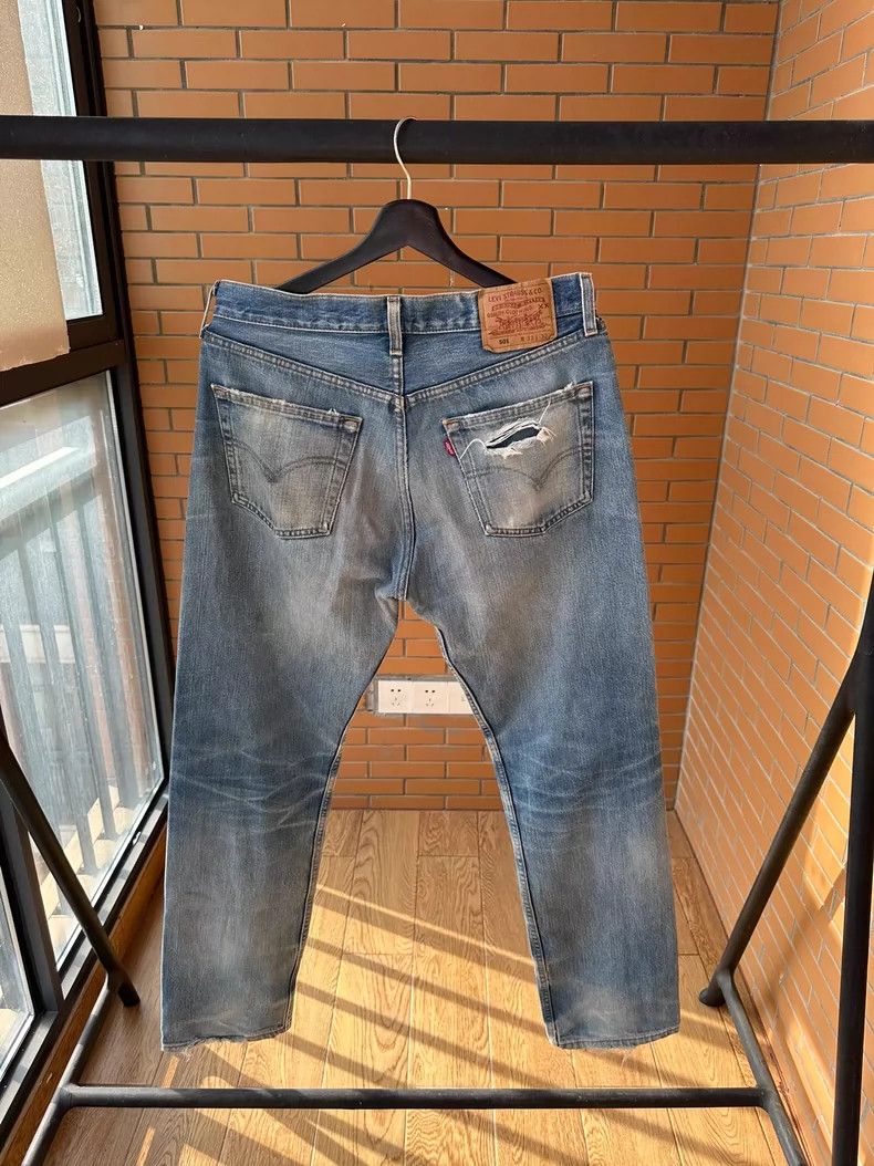 Vintage Vintage 90s Levi's 501 pants 2505-Nextarrow Size US 32 / EU 48 - 2 Thumbnail