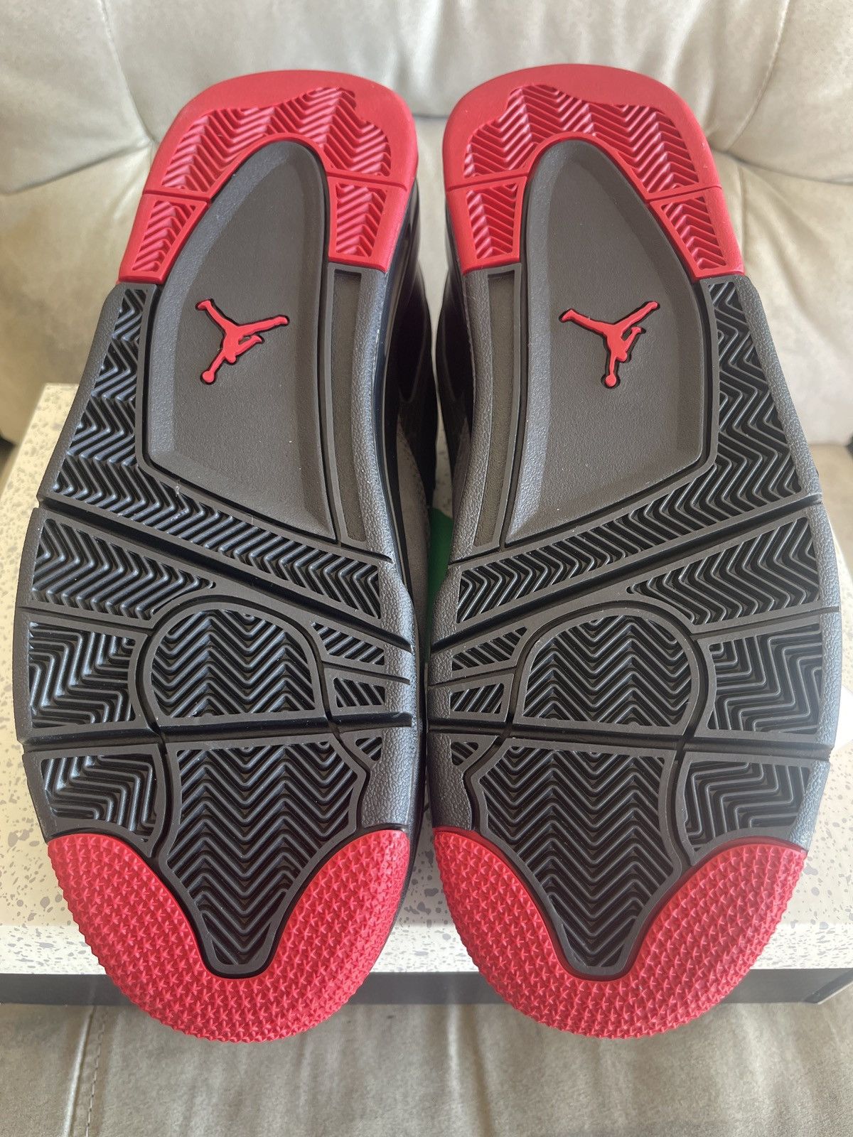 Nike Air Jordan 4 RM black/Red Size US 10.5 / EU 43-44 - 5 Thumbnail