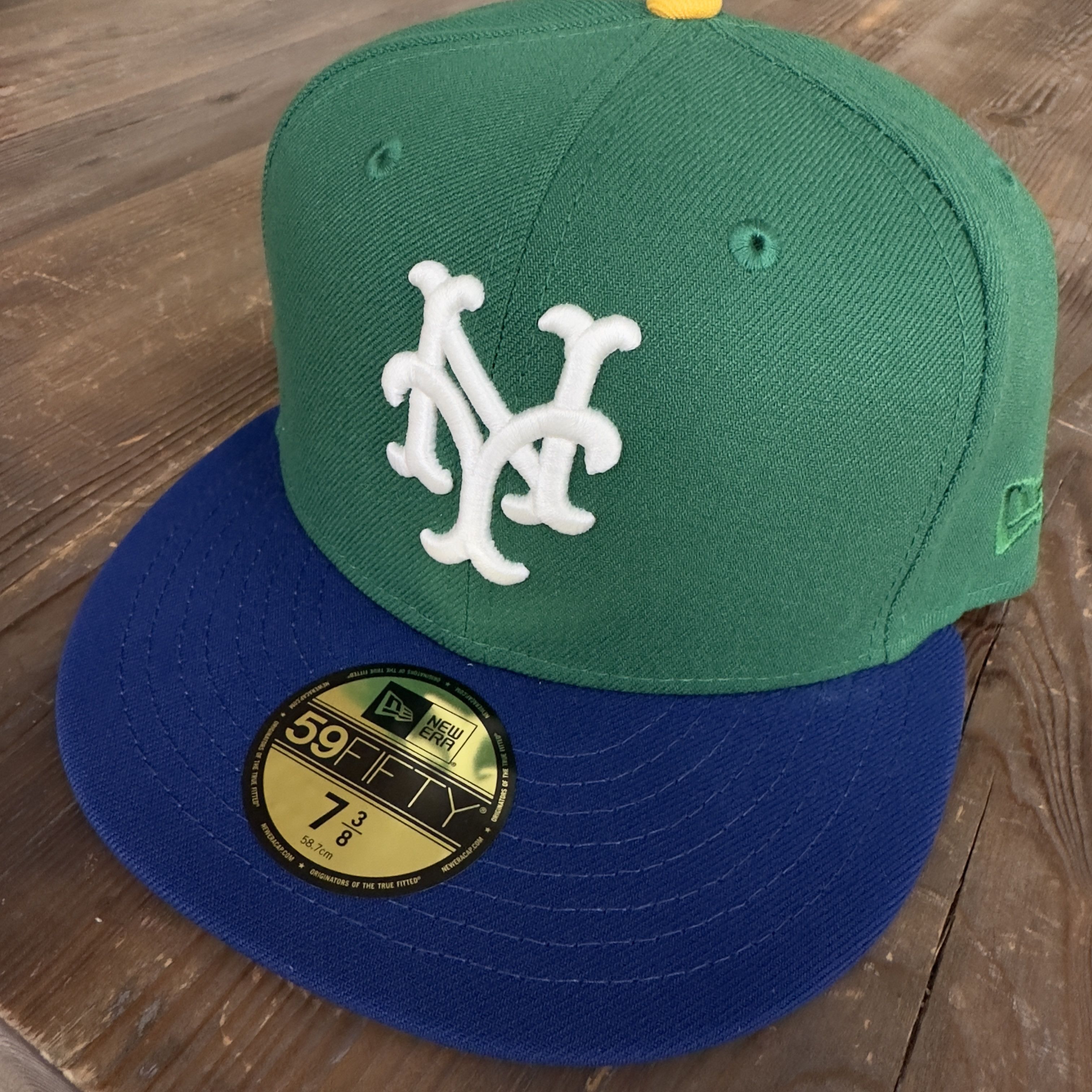 New Era Exclusive Let's Go Mets New York Mets 59Fifty 7 3/8" Kelly Size ONE SIZE - 2 Thumbnail