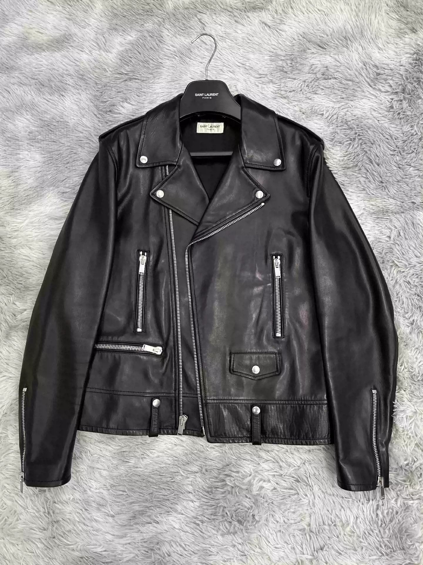 Saint Laurent Paris Saint Laurent slp leather clothes L01 Size US XL / EU 56 / 4 - 1 Thumbnail