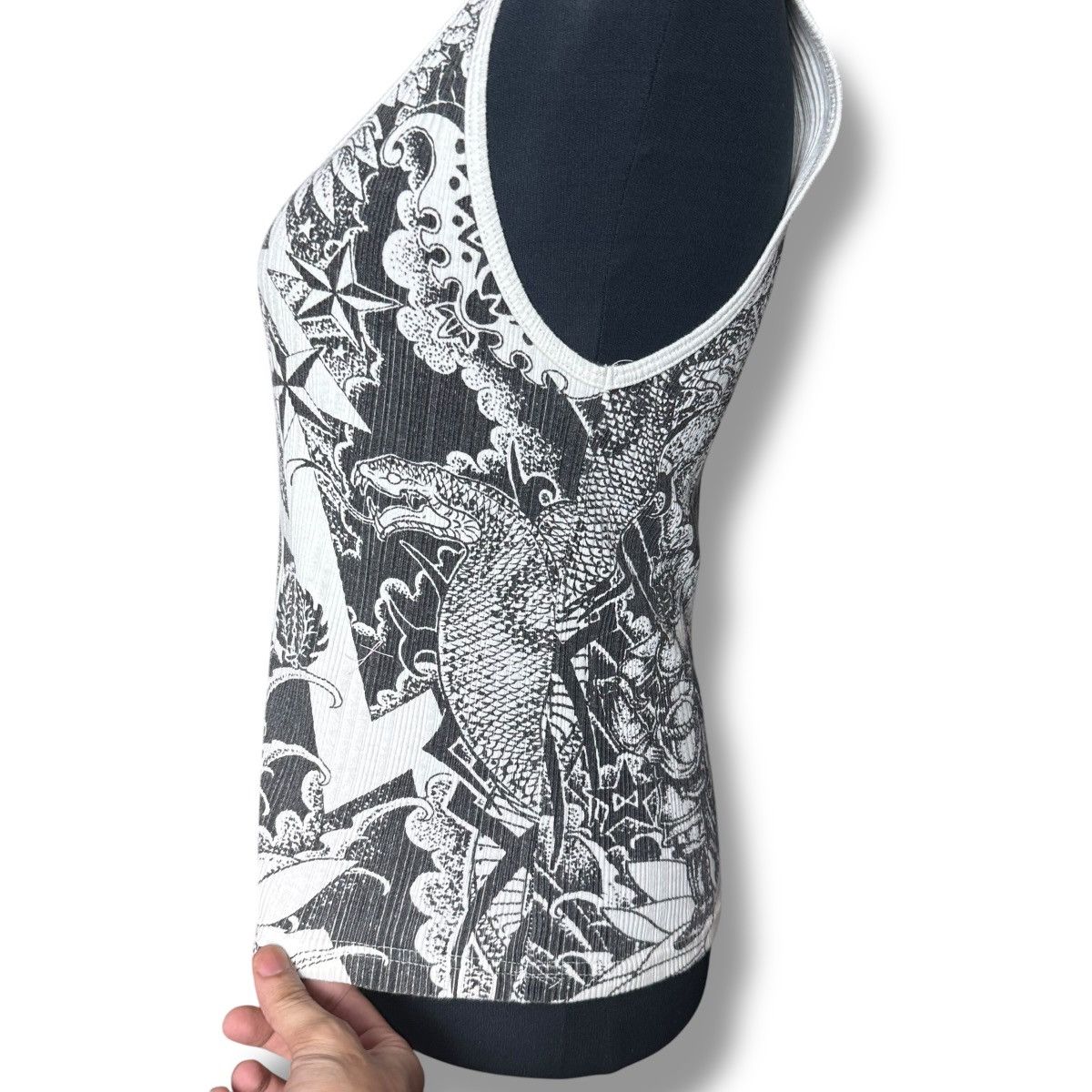 Yasuyuki Ishii Yasuyuki Ishii Tattoo Top Tank Size M / US 6-8 / IT 42-44 - 10 Thumbnail