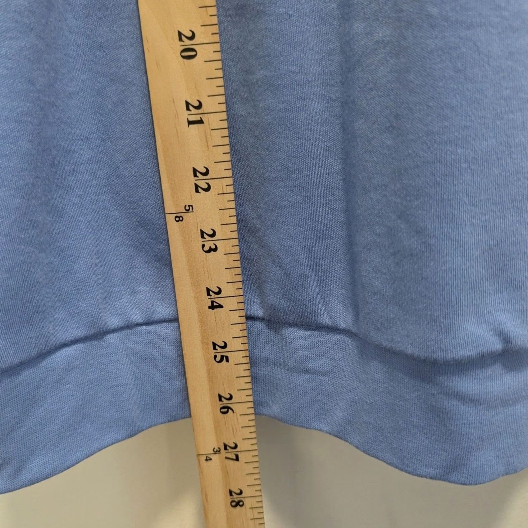 Blair Blair Short Sleeve Polo Shirt Light Blue Collared Button Pleated Tuck Women Size L Size L / US 10 / IT 46 - 5 Thumbnail