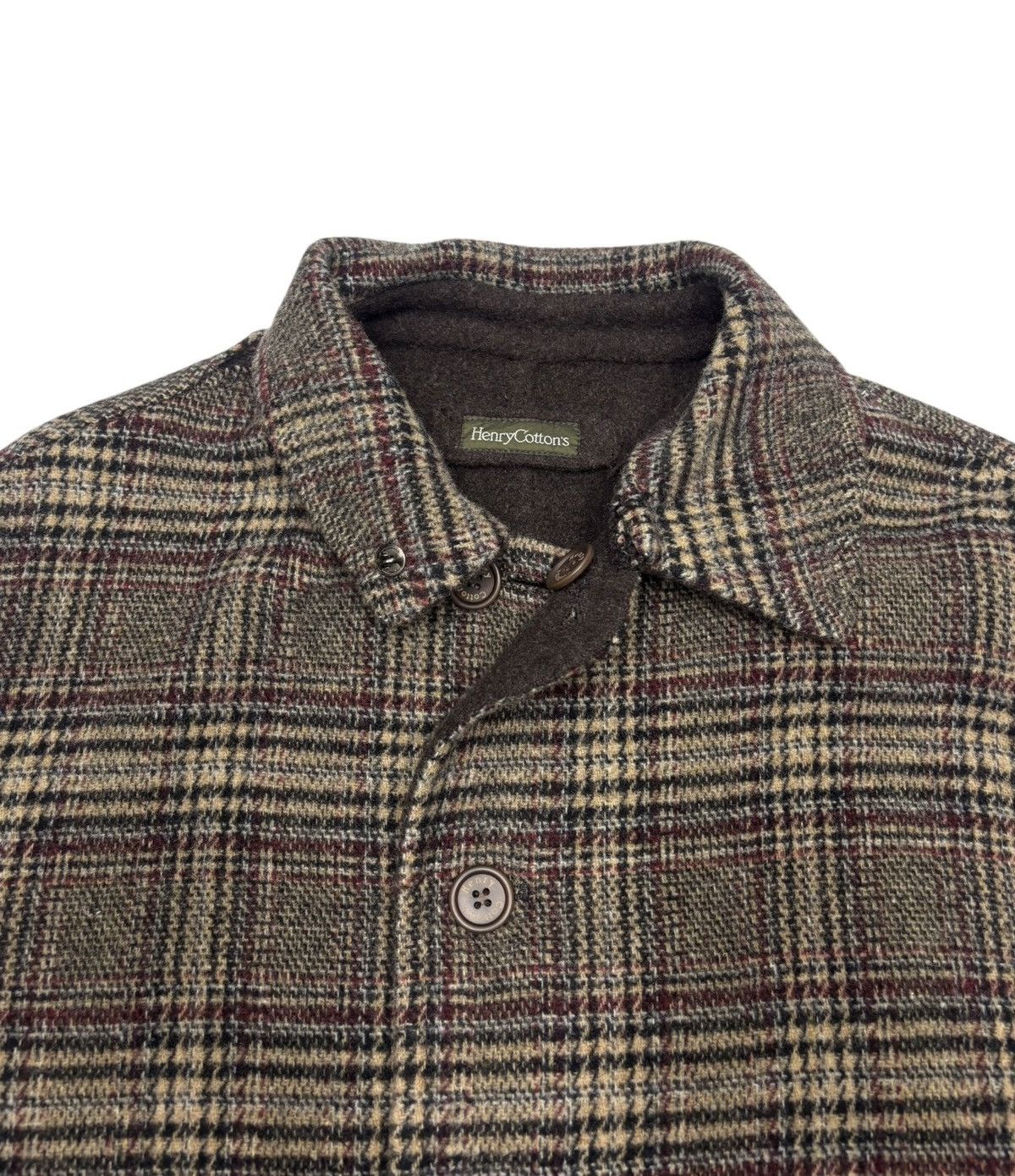 Issey Miyake Henry Cottons 80s Herringbone French Hunting Jacket Size US M / EU 48-50 / 2 - 13 Thumbnail