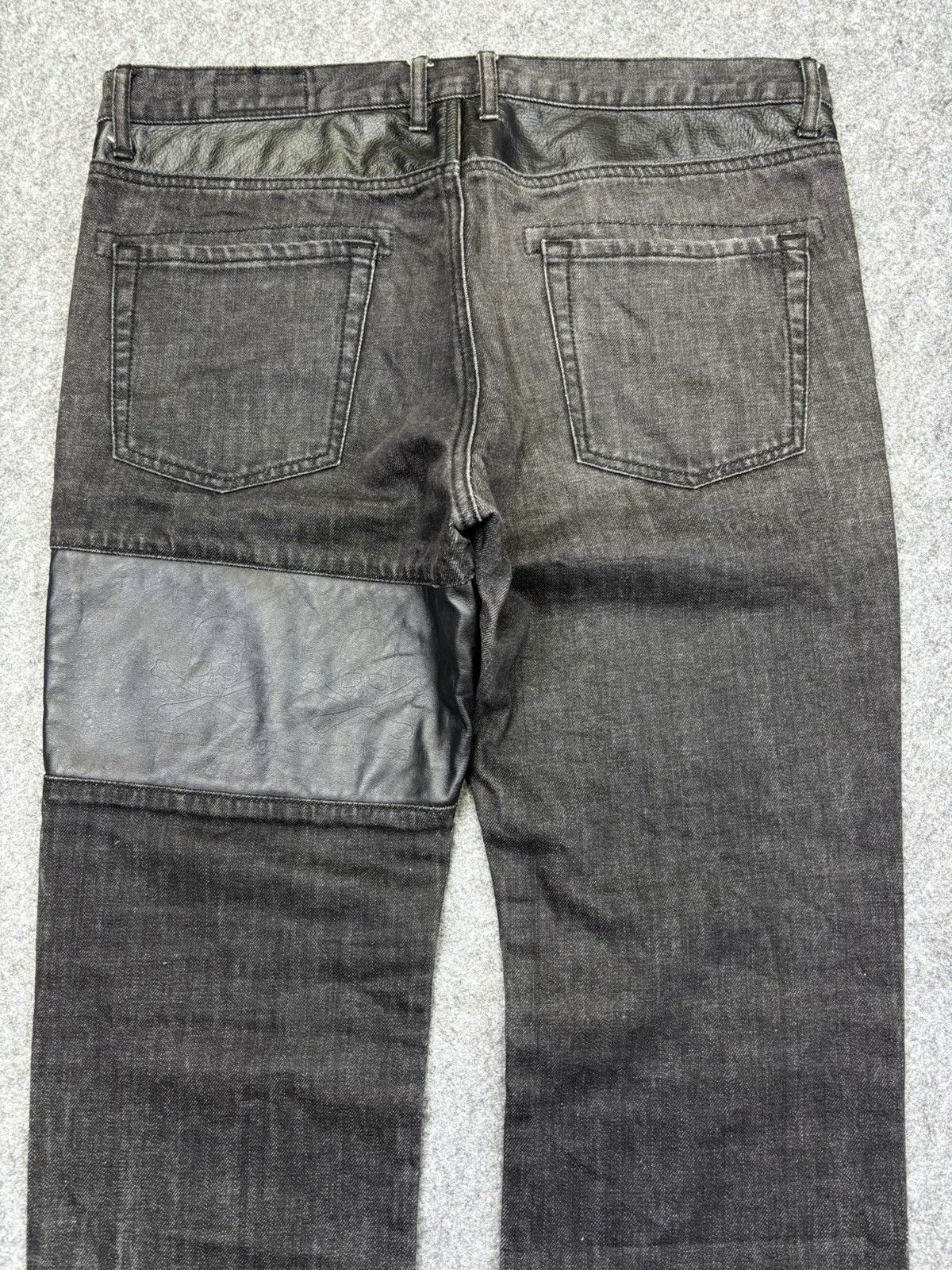 Roen 💥Hybrid Denim💥roen x semantic design Cowhide Denim F902 Size US 35 - 10 Thumbnail