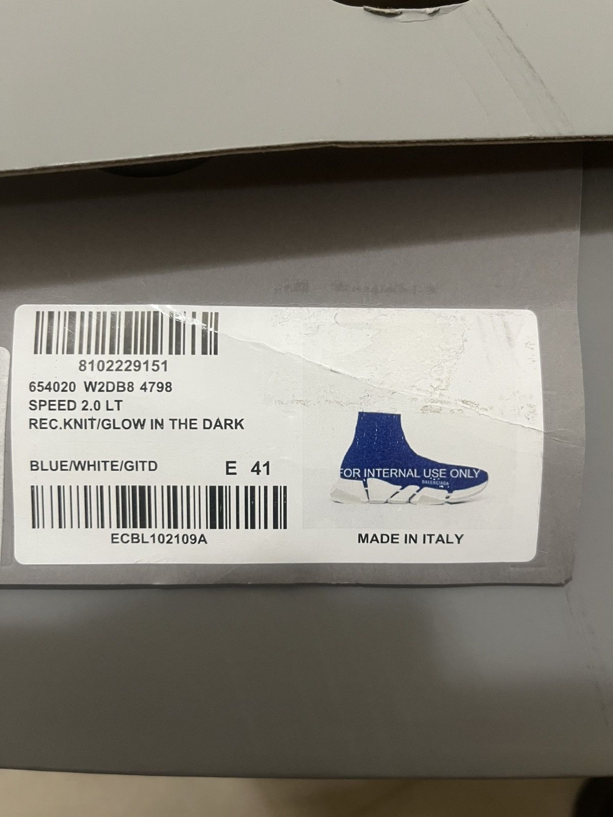 Balenciaga Balenciaga Speed 2.0 LT Recycled Sneaker Sz 41(8us) Size US 8 / EU 41 - 10 Thumbnail