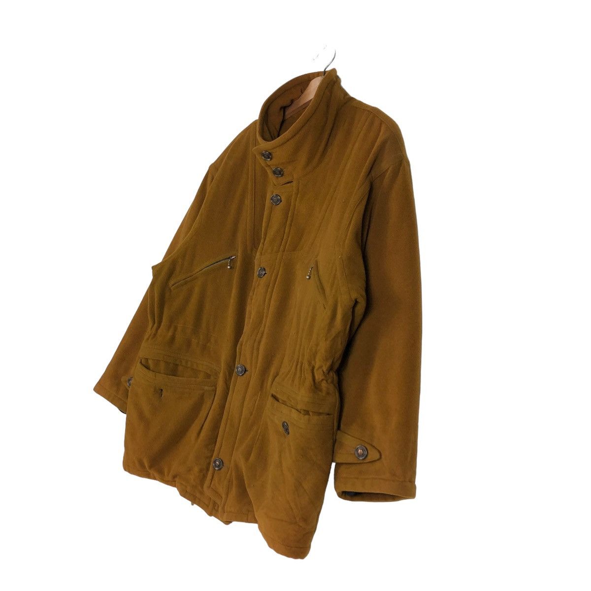 Hugo Boss 🔥VINTAGE HUGO BOSS MADE IN ITALY BIKER JACKET MULTI POCKETS Size US M / EU 48-50 / 2 - 4 Thumbnail