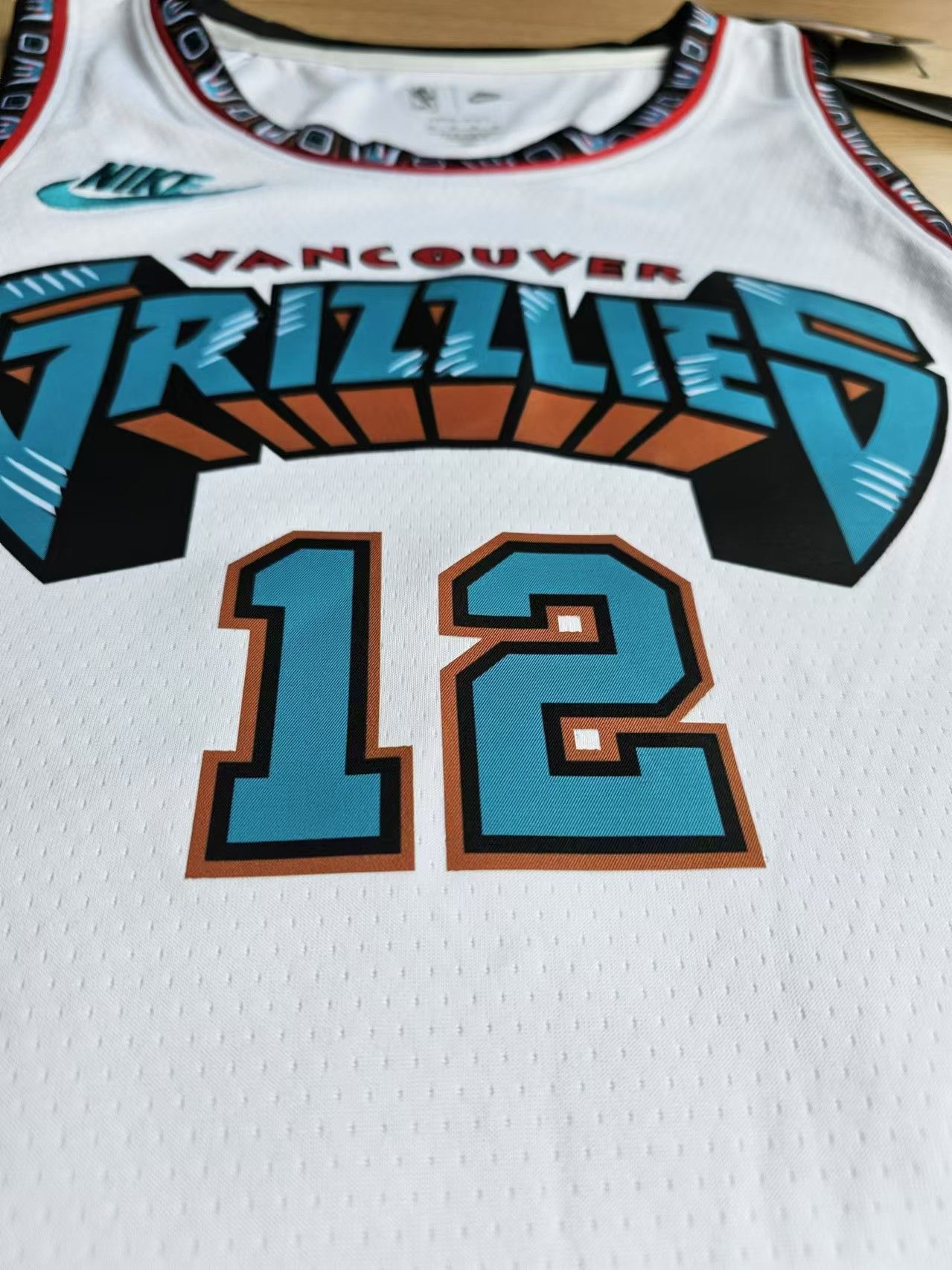 NBA Grizzlies #12 Ja Morant Jersey M Size US M / EU 48-50 / 2 - 3 Thumbnail
