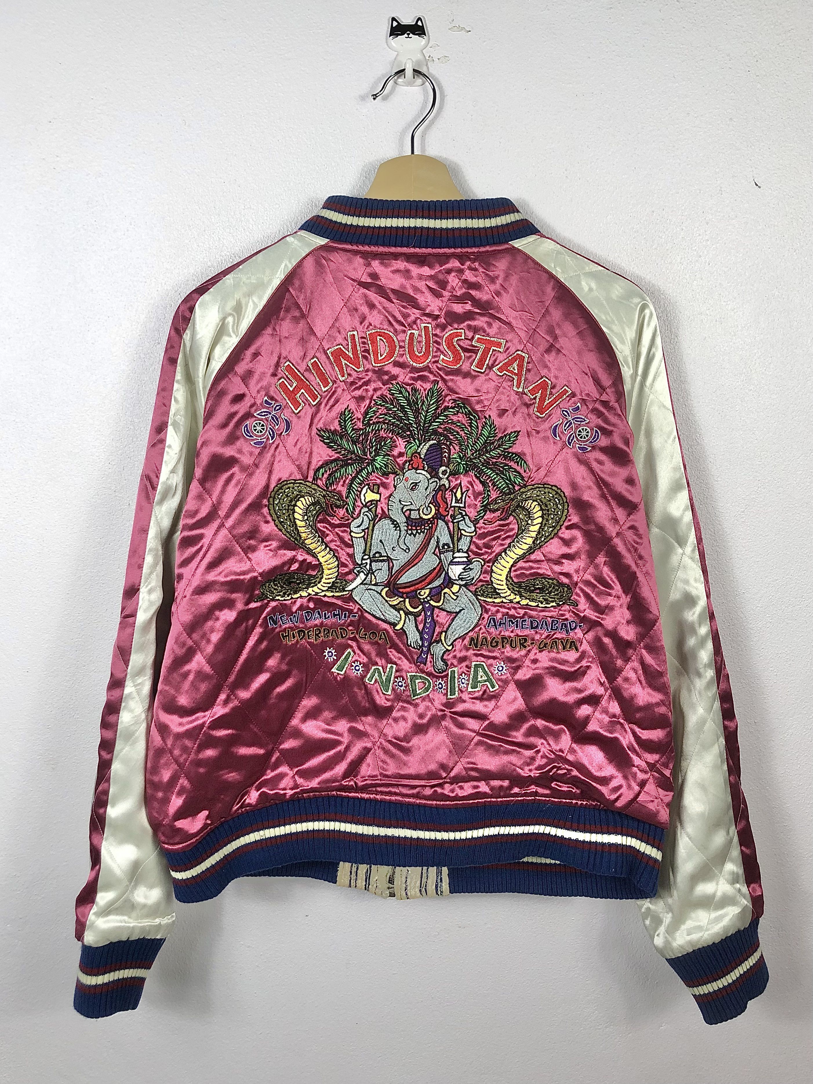Johnbull Vtg Johnbull Japan Reversible Sukajan Jacket India Motive Size US M / EU 48-50 / 2 - 1 Thumbnail
