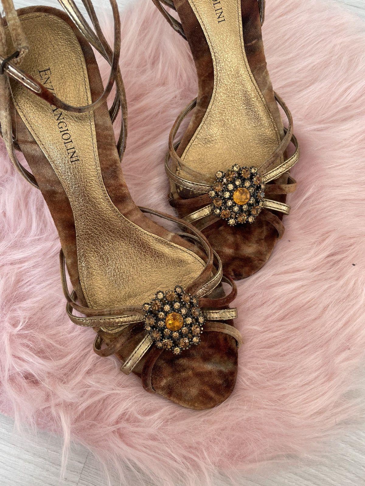 Vintage Enzo Angliolini heels Size US 8 / IT 38 - 9 Thumbnail