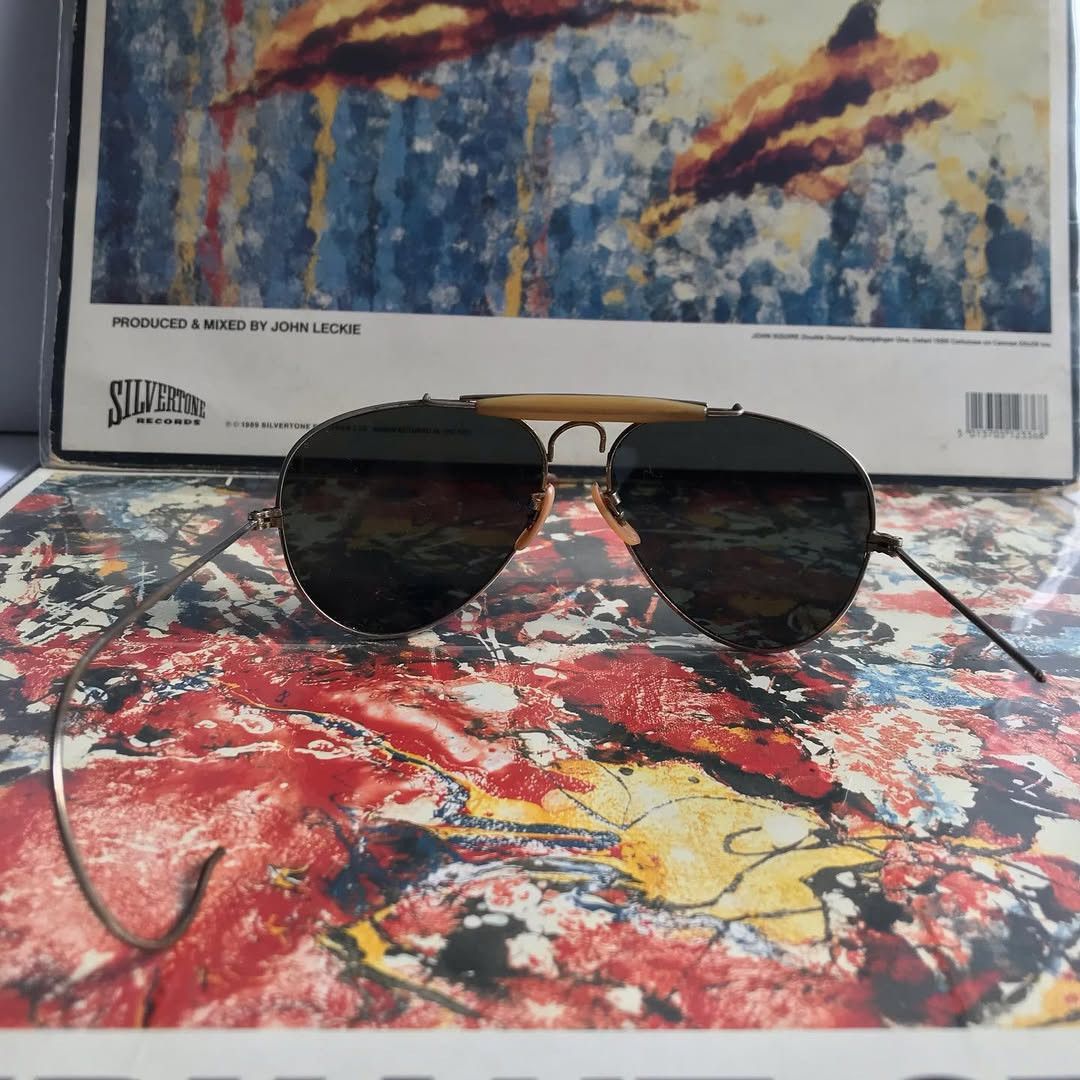 Vintage Rayban Aviator Model Vintage Sunglasses (-) nuts Size ONE SIZE - 4 Thumbnail