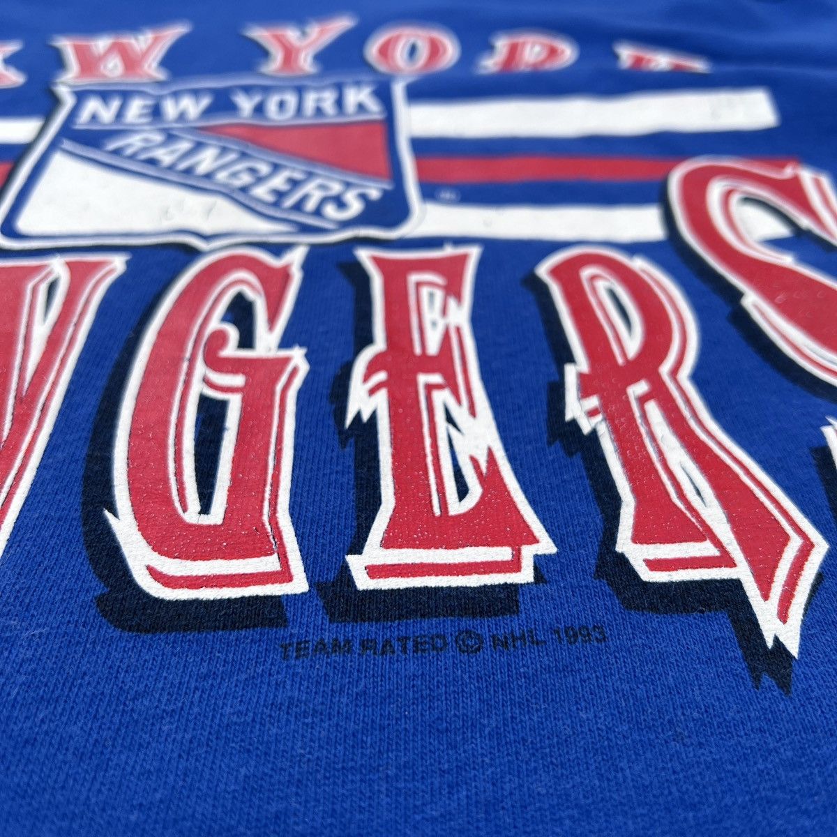 NHL Vintage 90s 1993 NHL New York Rangers Tee Size US M / EU 48-50 / 2 - 5 Thumbnail