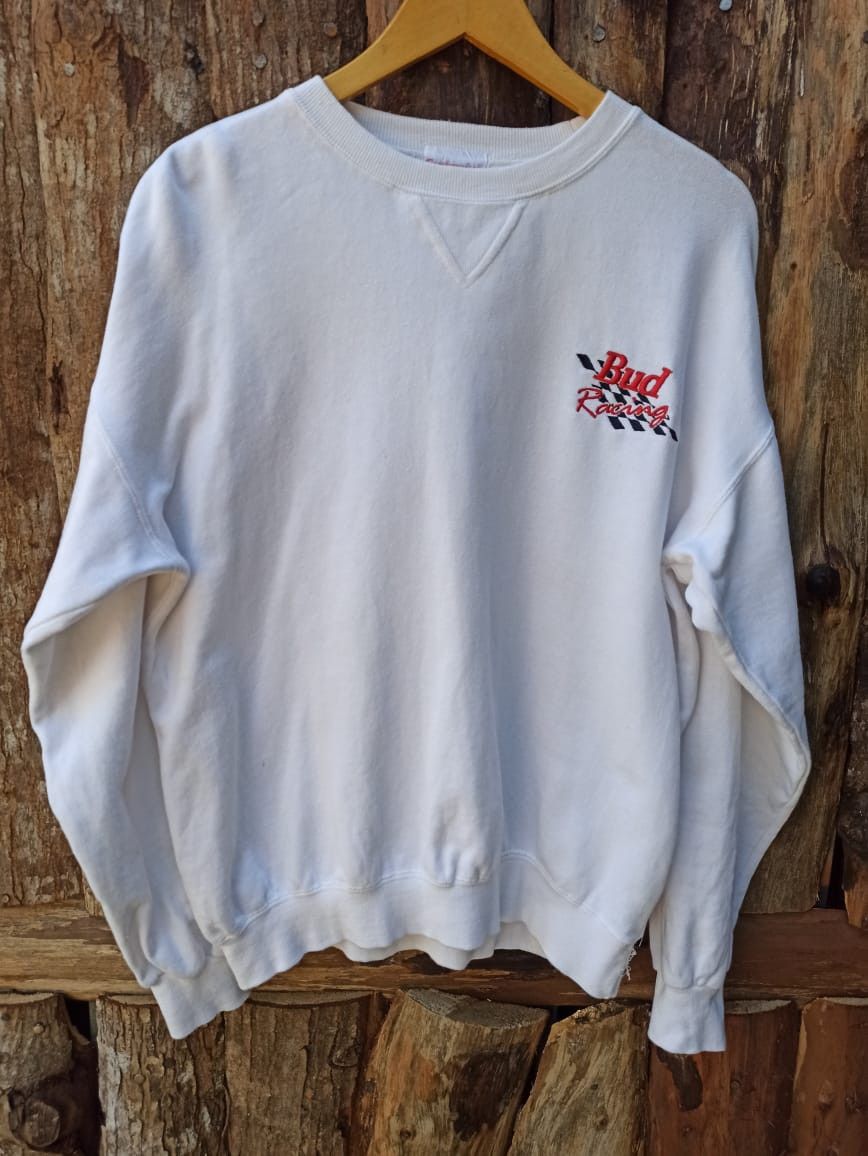 Budweiser × Vintage Vintage sweater BUDWEISER Size US L / EU 52-54 / 3 - 4 Thumbnail