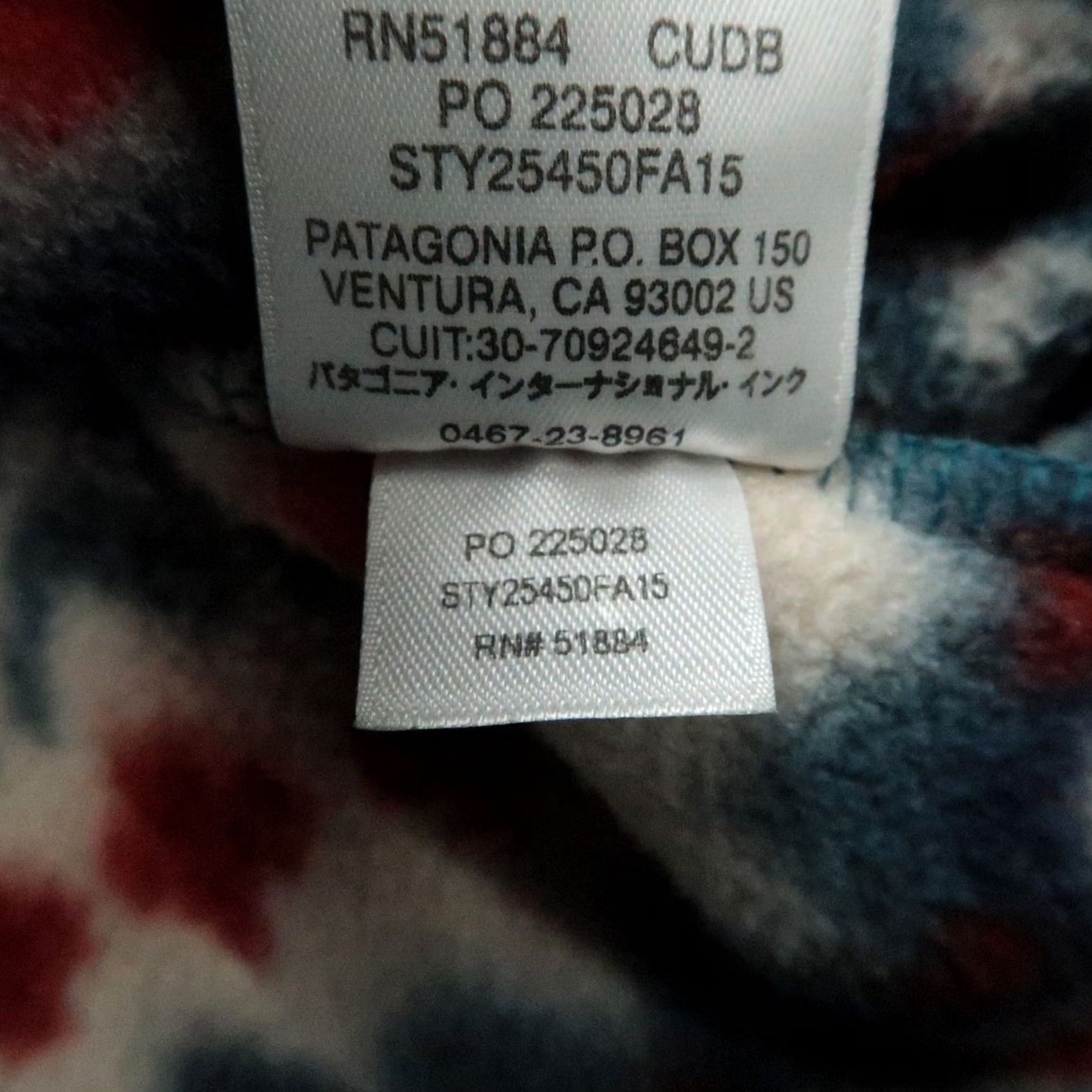 Patagonia VINTAGE Patagonia Synchilla Snap T Underwater Blue Southwestern Mens Small Red? Size US S / EU 44-46 / 1 - 6 Thumbnail