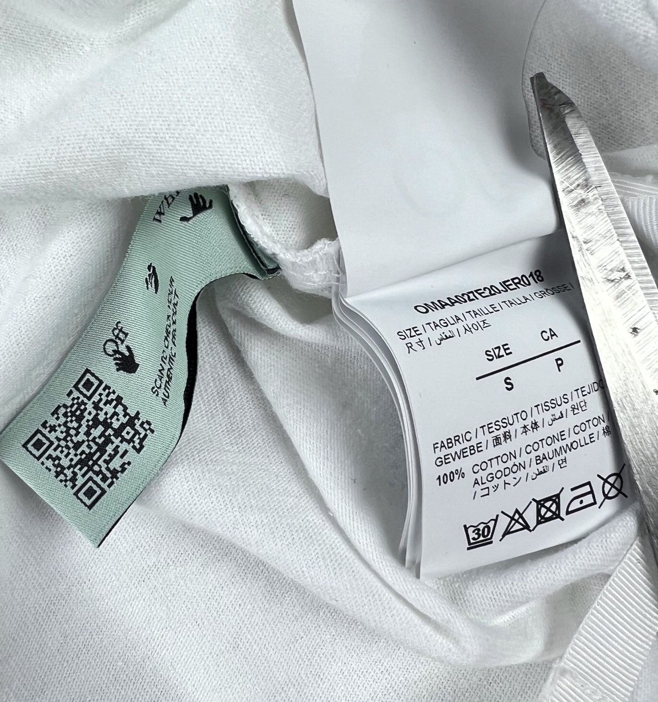 Off-White Off-White Pivot Fish T Shirt Size US S / EU 44-46 / 1 - 4 Thumbnail