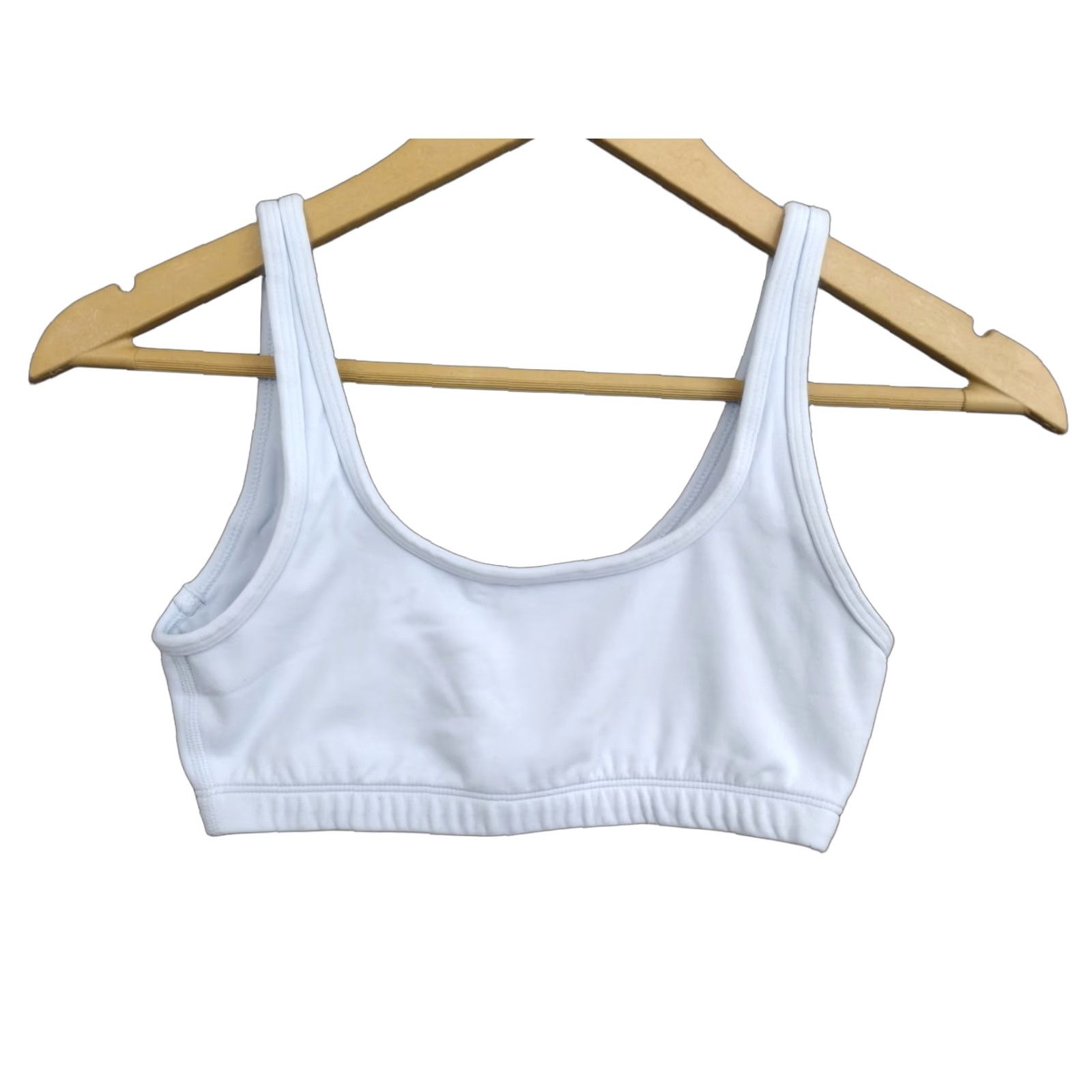 Vintage TnAction Women's Mini Sports Bra Sky Blue XS Sports Bra Women XS Blue Solid 90s Style? Size ONE SIZE - 1 Thumbnail