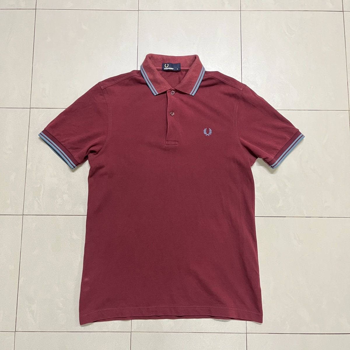 FRED × Fred Perry Fred Perry Twin Tipped Polo Shirt Size US S / EU 44-46 / 1 - 2 Thumbnail