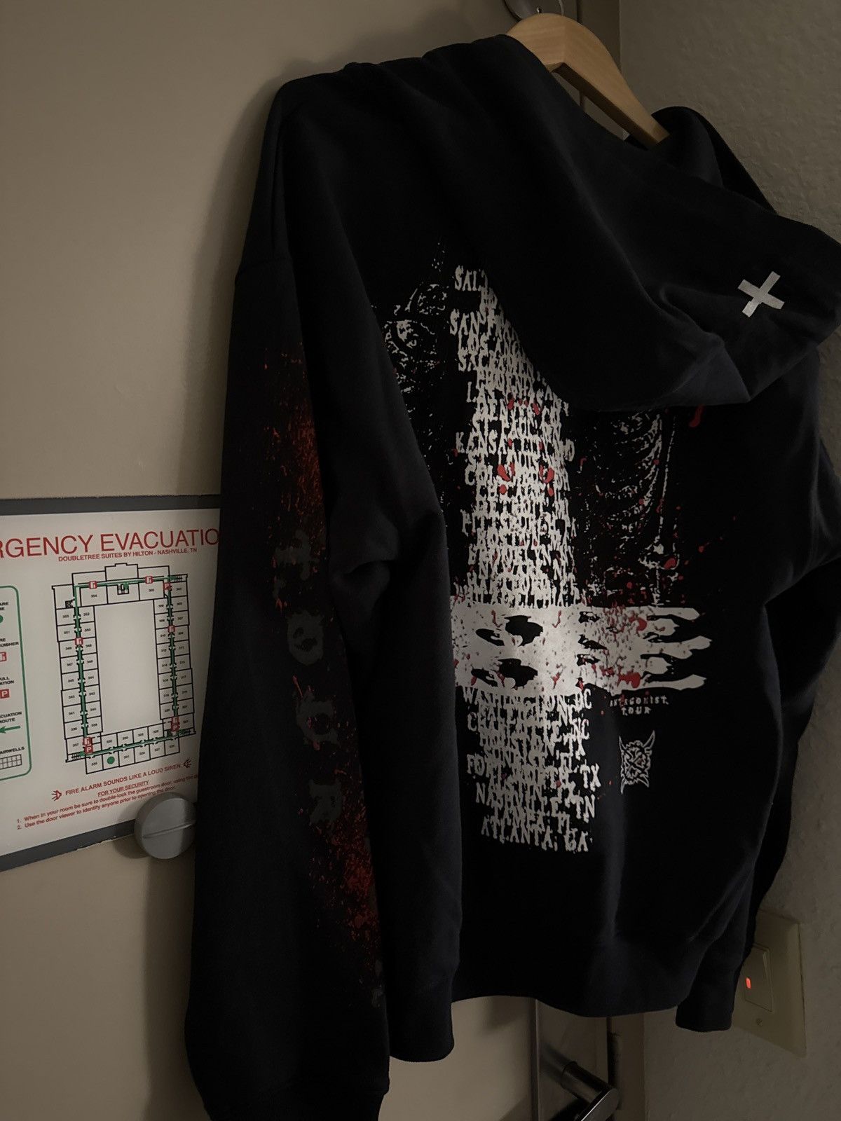 Ken Carson Antagonist tour hoodie Size US M / EU 48-50 / 2 - 2 Thumbnail