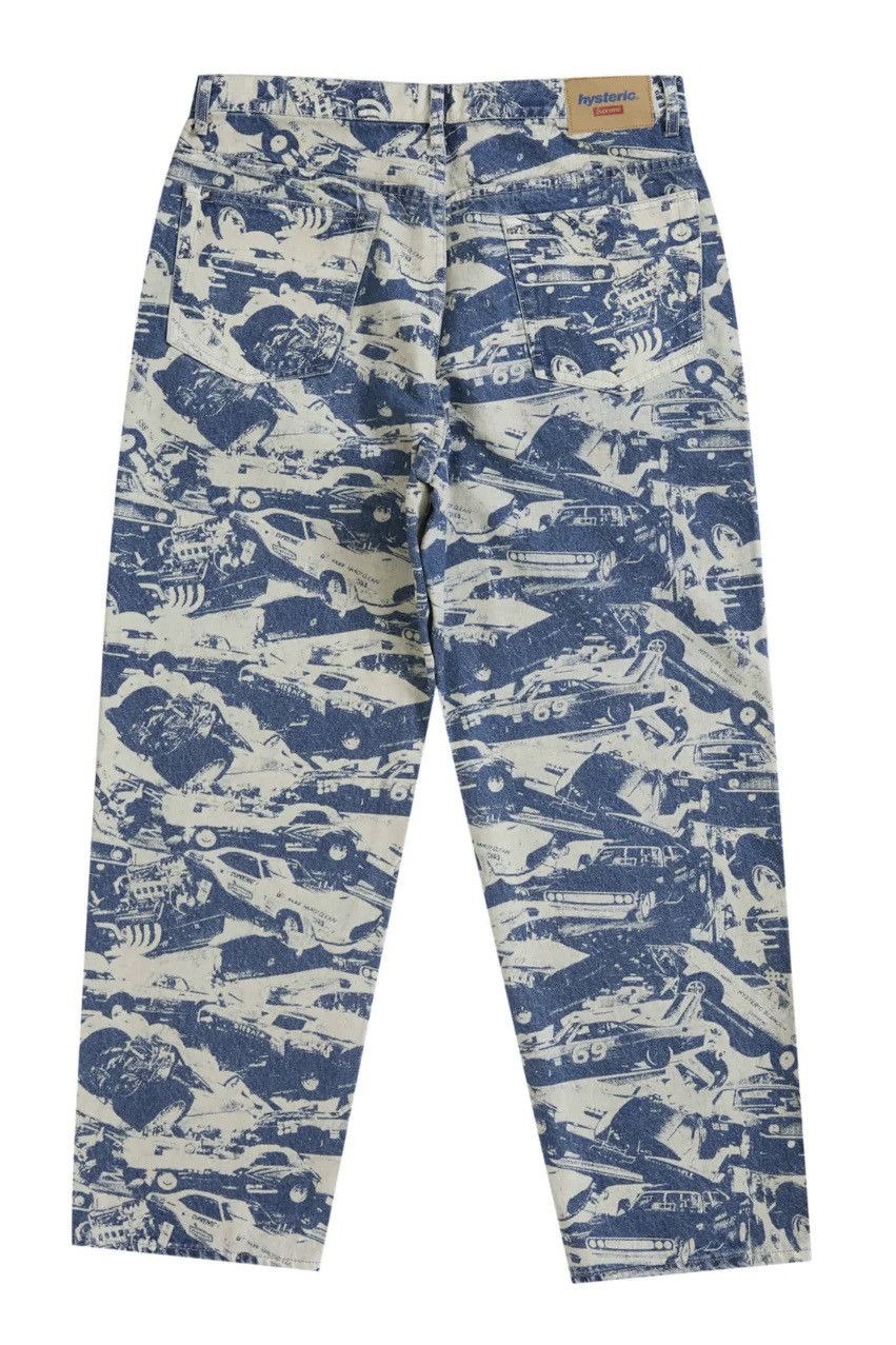 Hysteric Glamour × Supreme Hysteric Glamour X Supreme Cars Jeans Size US 30 / EU 46 - 2 Thumbnail